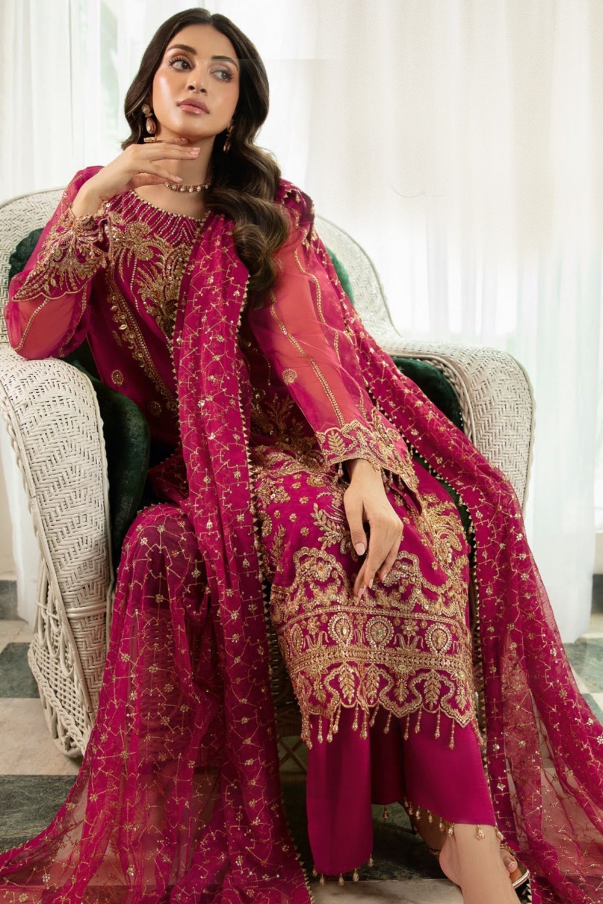 Raeesa Premium | Dehleez Formals | Dl 1031 - Official Raeesa Premium stockist in UK - Sakeena London