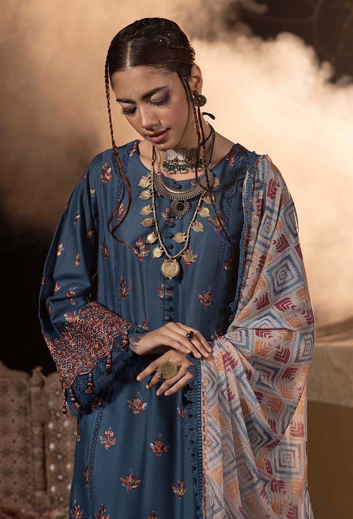 Adans Libas | Multikari 25 | MULTIKAARI 3037 - Official Adans Libas stockist in UK - Sakeena London