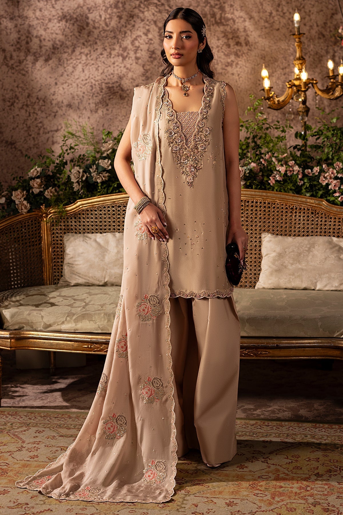 Mina Kashif | Loona formals 25 | Garnet - Official Mina Kashif stockist in UK - Sakeena London