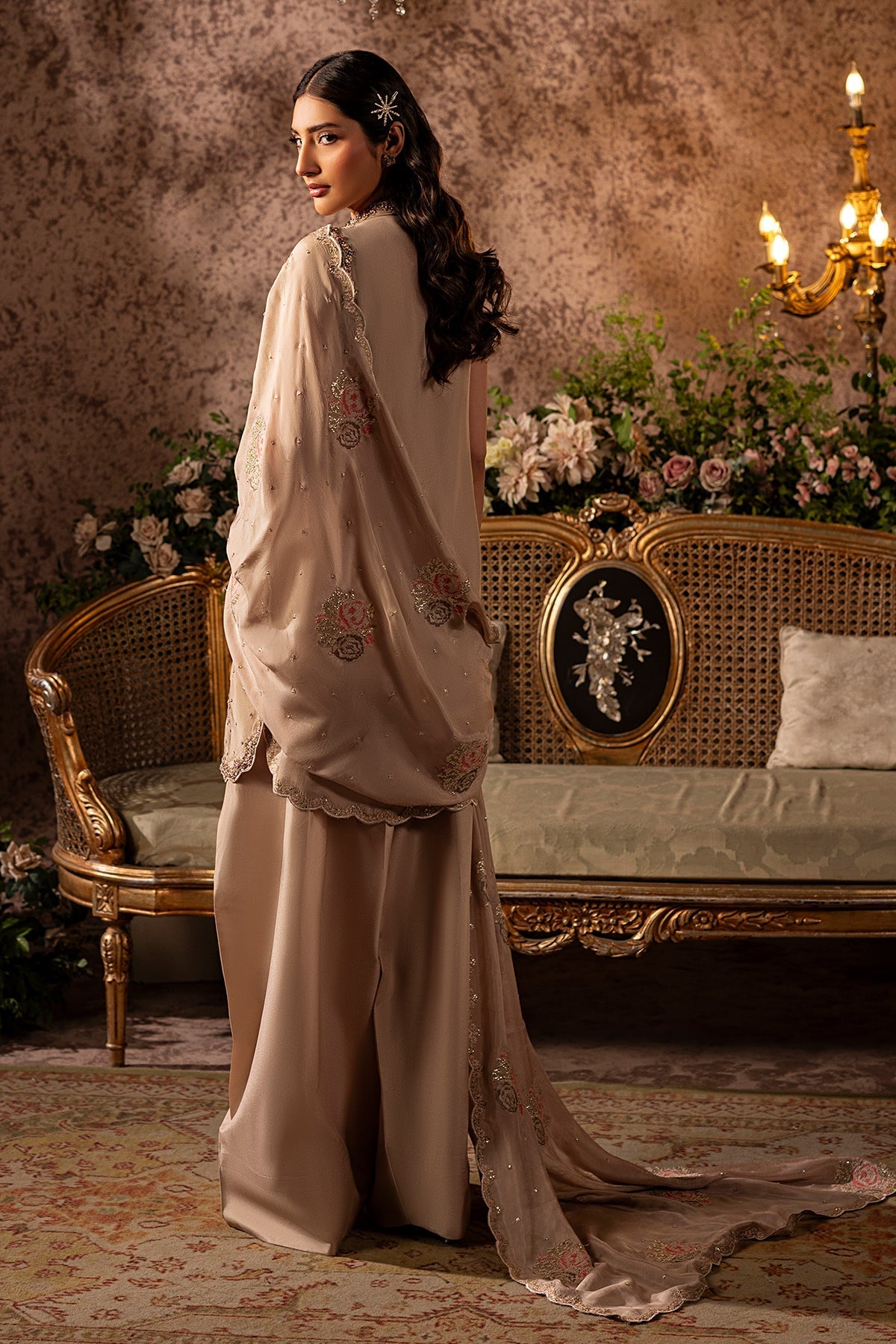 Mina Kashif | Loona formals 25 | Garnet - Official Mina Kashif stockist in UK - Sakeena London