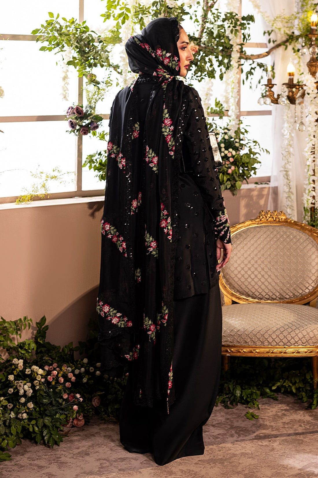 Mina Kashif | Loona Lawn 25 | Opal - Official Mina Kashif stockist in UK - Sakeena London