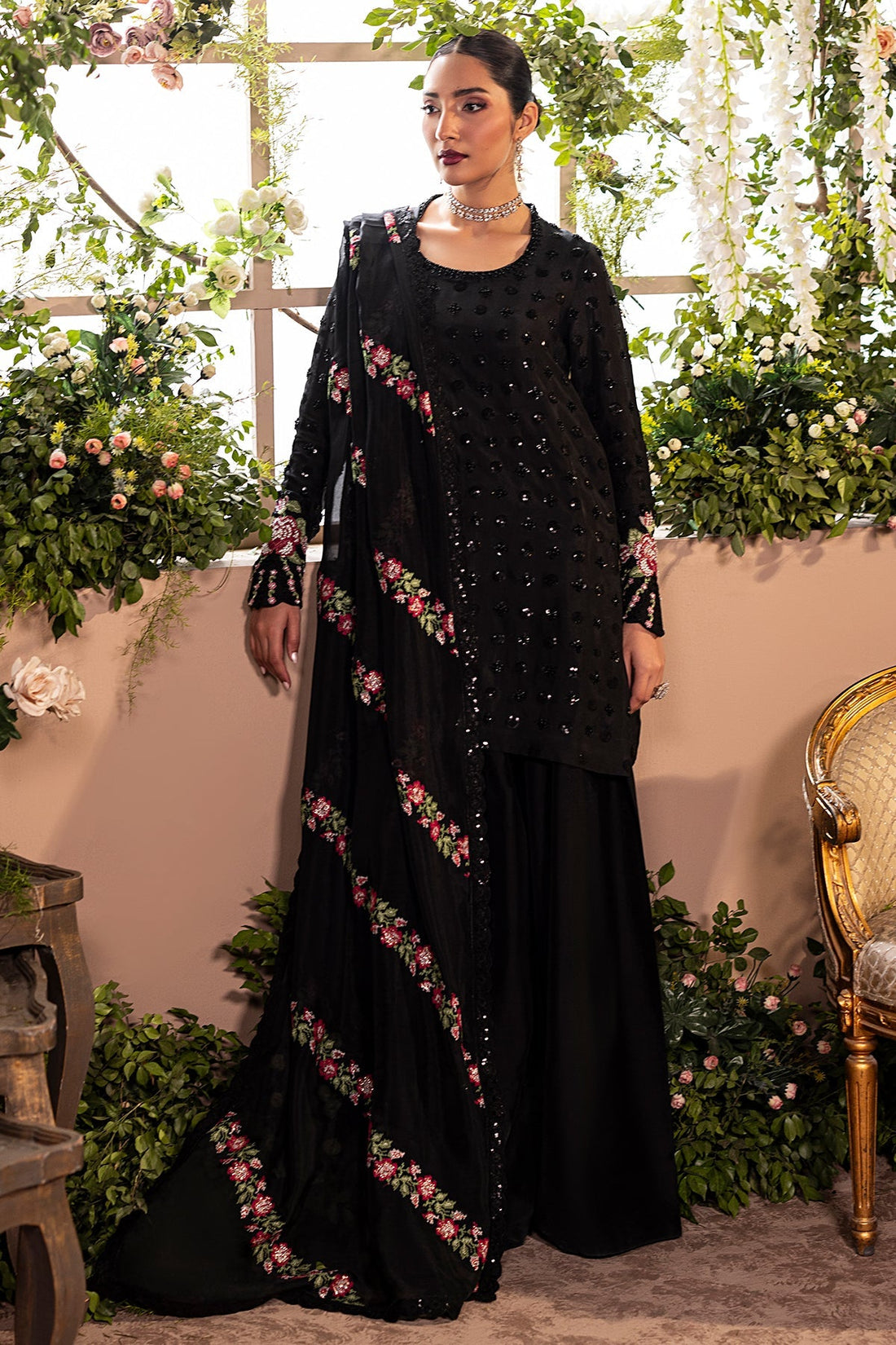 Mina Kashif | Loona Lawn 25 | Opal - Official Mina Kashif stockist in UK - Sakeena London