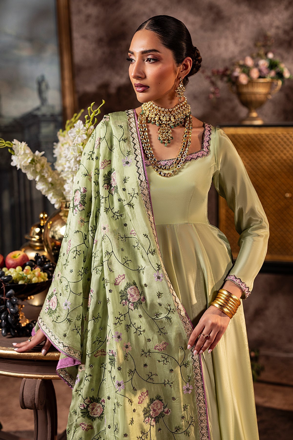 Mina Kashif | Loona Lawn 25 | Elan - Official Mina Kashif stockist in UK - Sakeena London