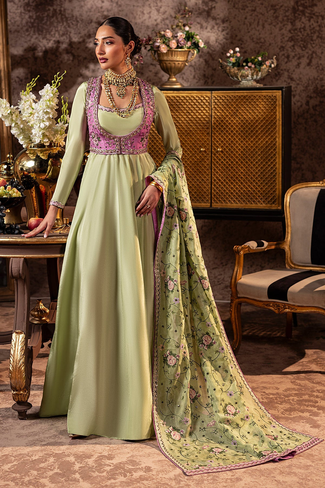 Mina Kashif | Loona Lawn 25 | Elan - Official Mina Kashif stockist in UK - Sakeena London