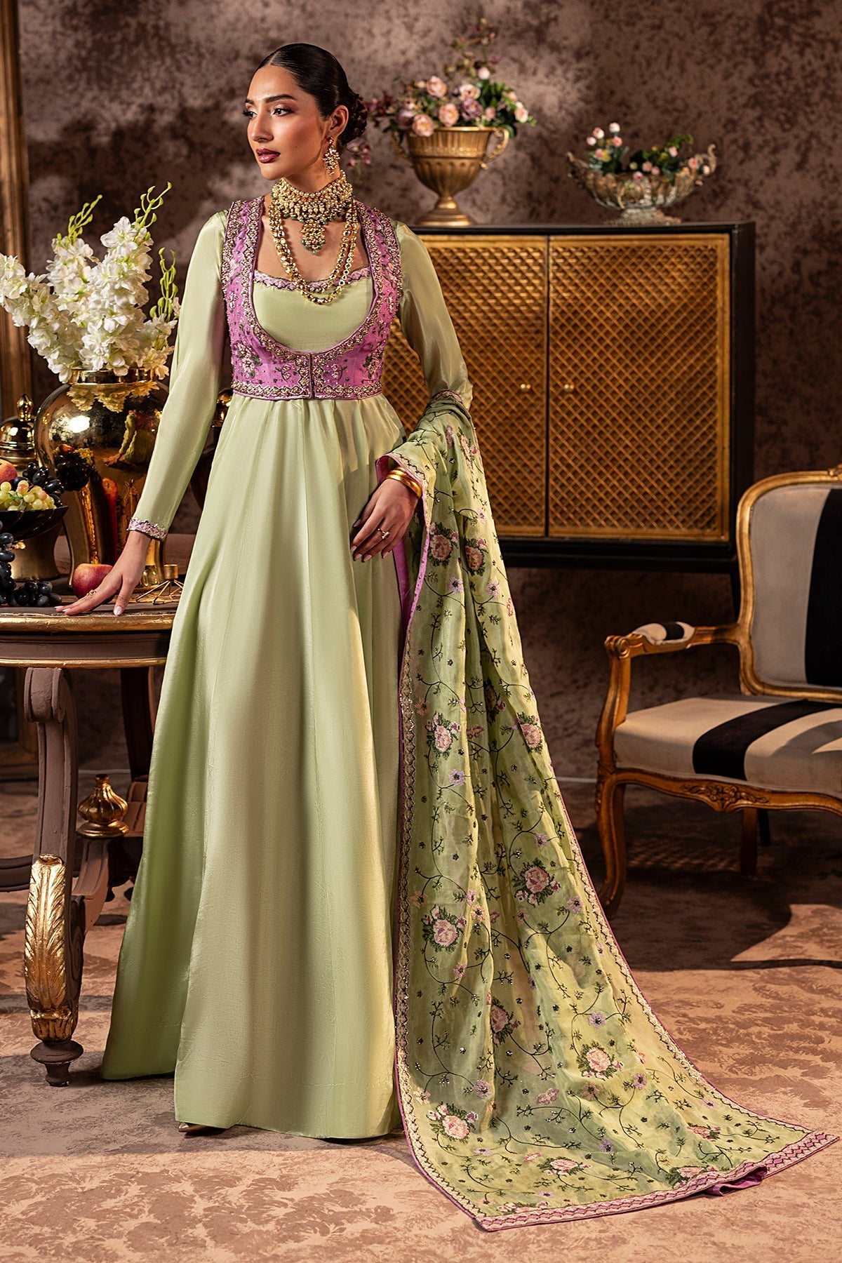 Mina Kashif | Loona Lawn 25 | Elan - Official Mina Kashif stockist in UK - Sakeena London