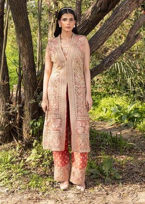HSY | Summer Edit | Peach Terracotta - Official HSY stockist in UK - Sakeena London