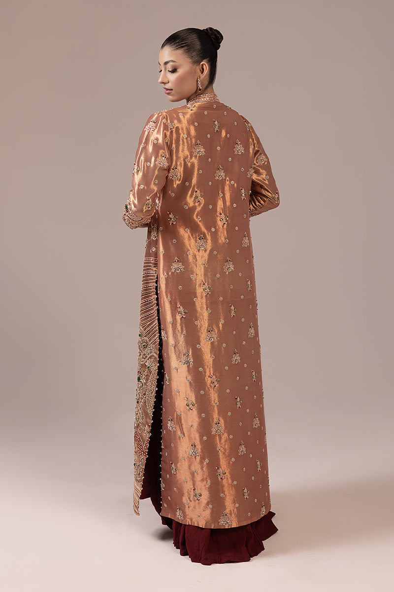 Malook | Mahrosh Luxury Formals | Cinnamon - Official Malook stockist in UK - Sakeena London