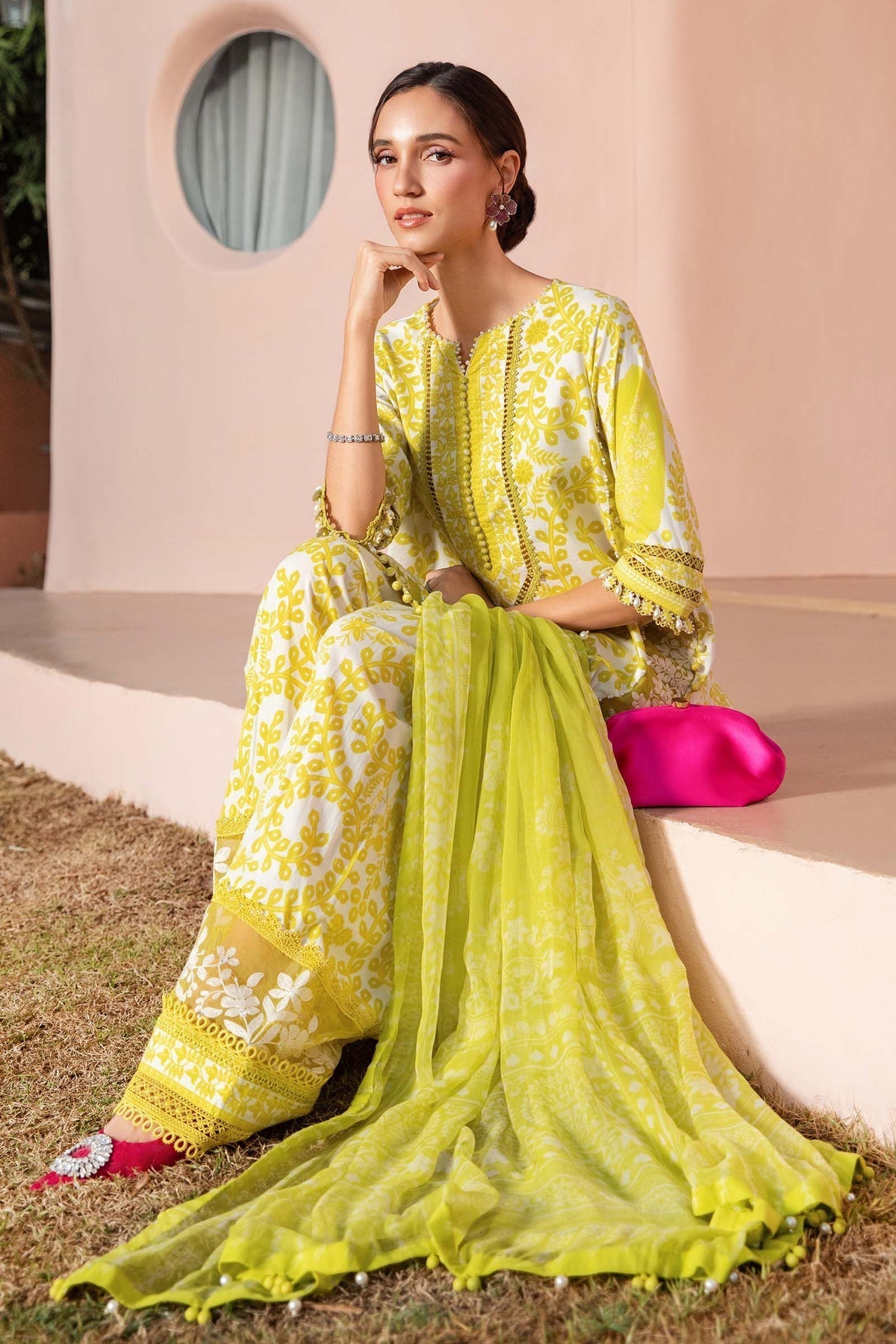 Maria B | M Prints 25 | MPT-2504-A - Official Maria B stockist in UK - Sakeena London
