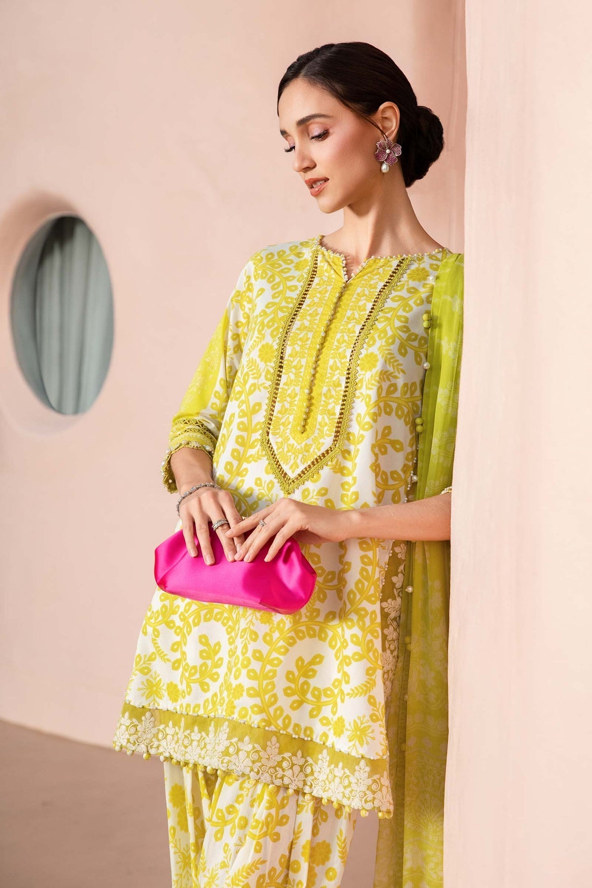 Maria B | M Prints 25 | MPT-2504-A - Official Maria B stockist in UK - Sakeena London