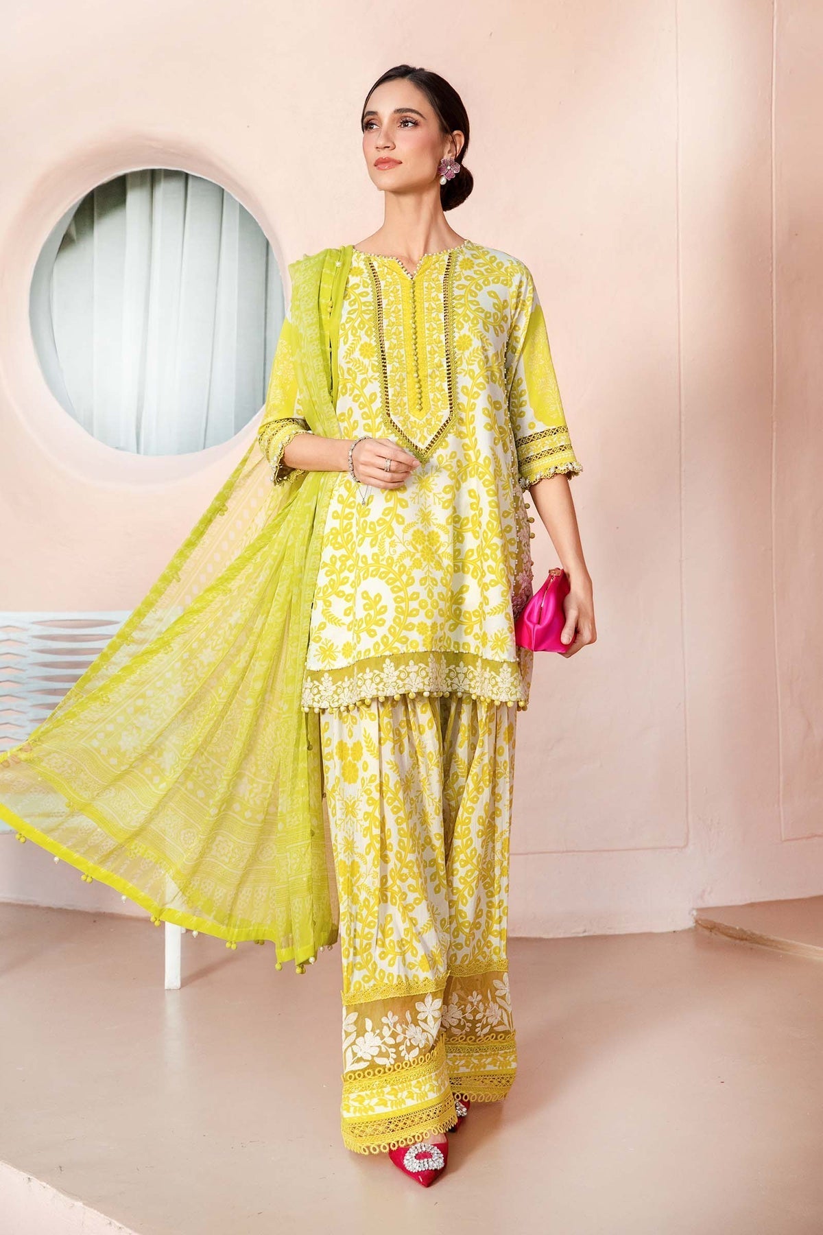 Maria B | M Prints 25 | MPT-2504-A - Official Maria B stockist in UK - Sakeena London