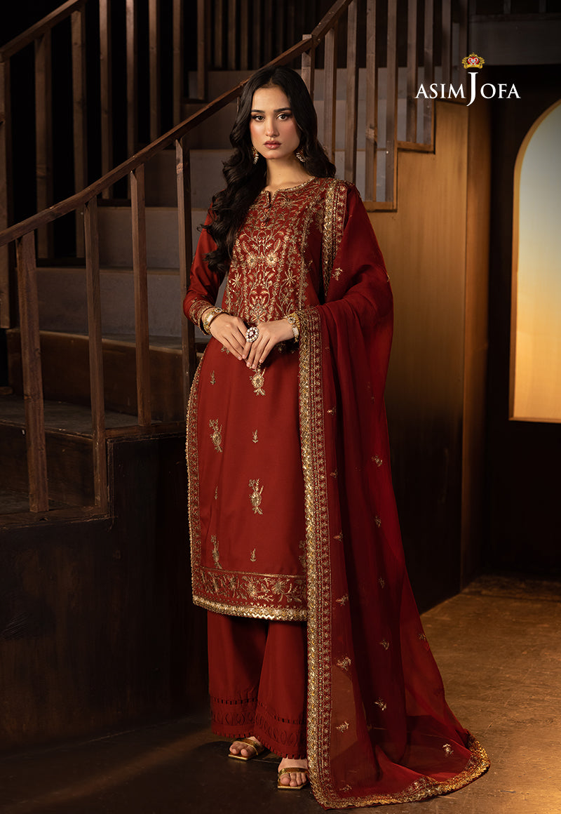 Asim Jofa | Festive Collection 25 | AJLLF-18 - Official Asim Jofa stockist in UK - Sakeena London
