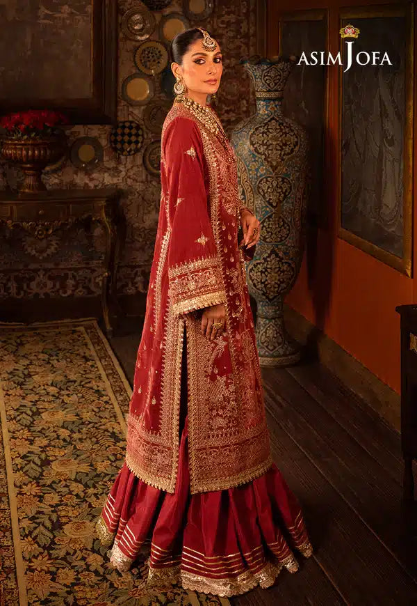 Asim Jofa | Makhmal Wedding Velvet 23 | AJMM-10 - Official Asim Jofa stockist in UK - Sakeena London