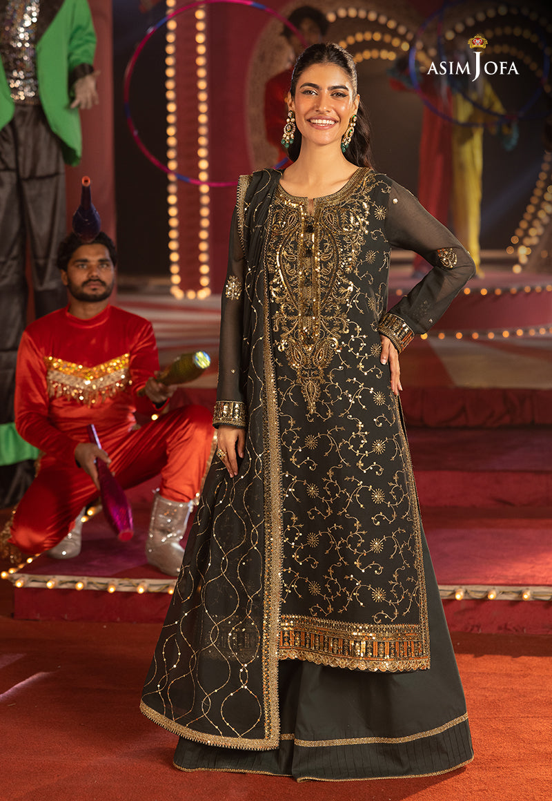 Asim Jofa | Festive Collection 25 | AJLLF-02 - Official Asim Jofa stockist in UK - Sakeena London