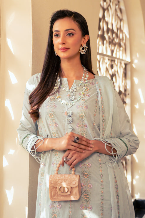 Kross Kulture | Luxury Baharaneh | Jade KLX-00728 - Official Kross Kulture stockist in UK - Sakeena London