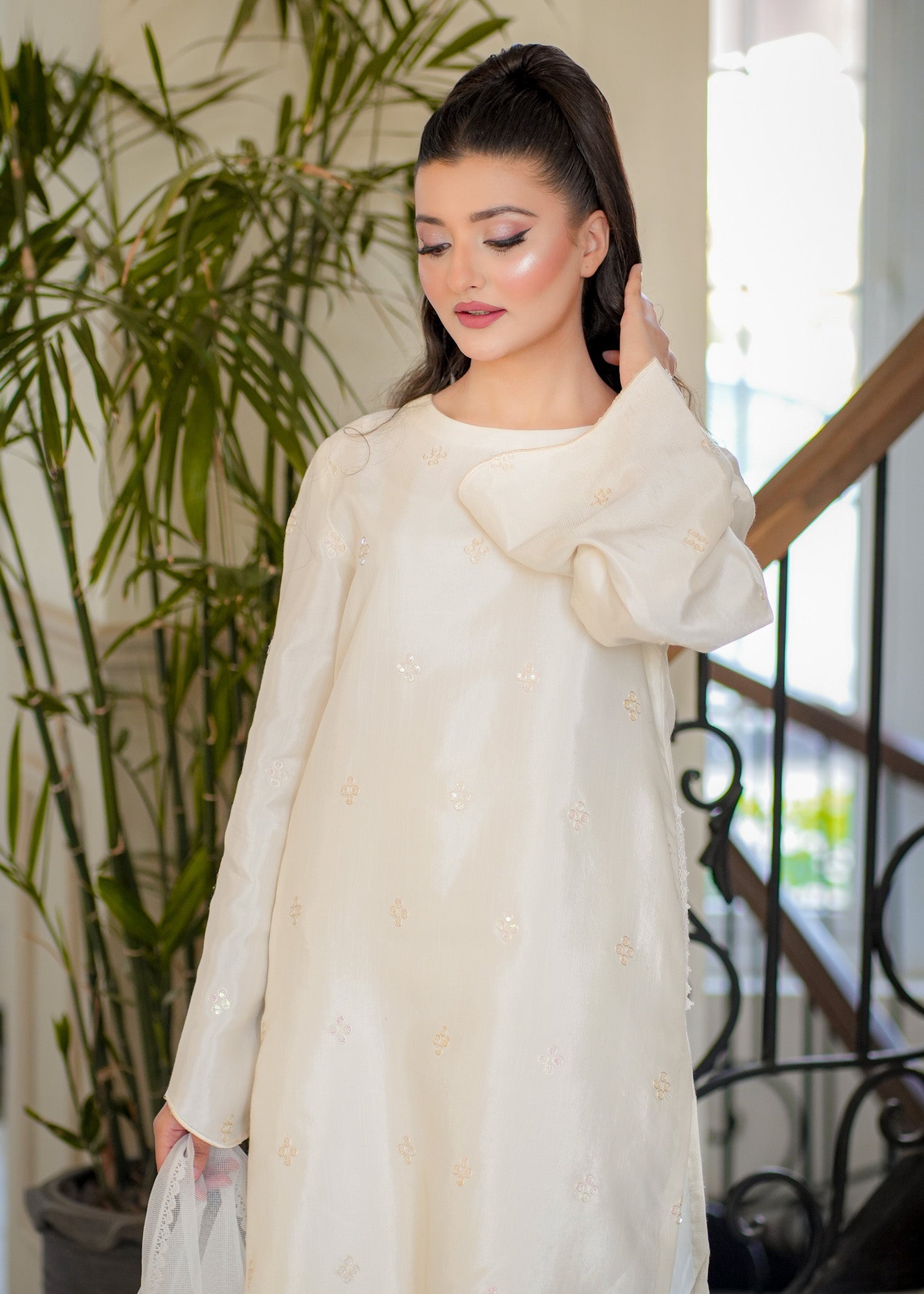 Fozia Khalid | Silk Spire | BLISS - Official Fozia Khalid stockist in UK - Sakeena London