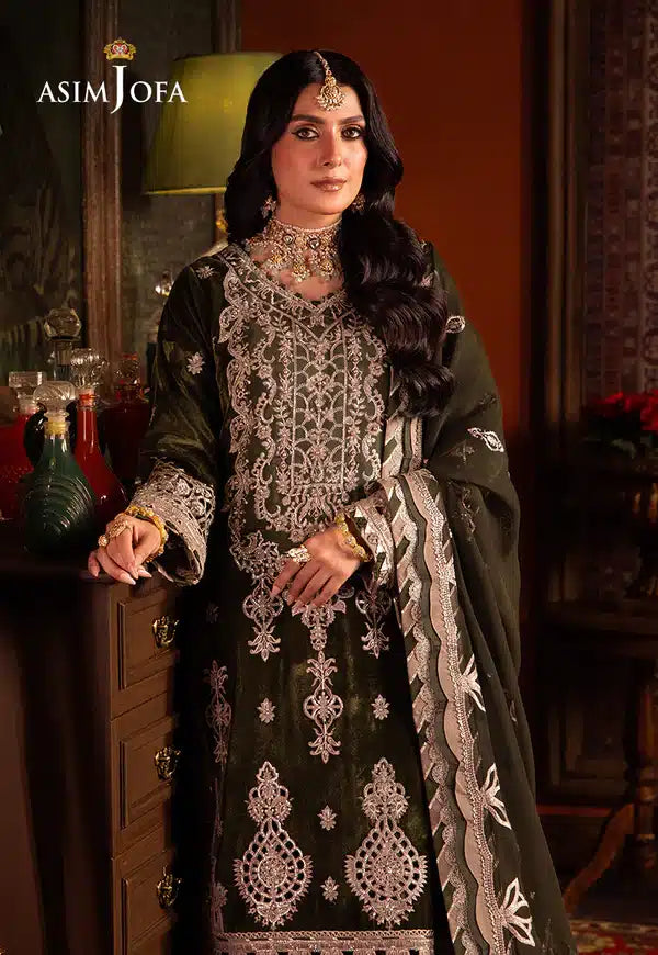 Asim Jofa | Makhmal Wedding Velvet 23 | AJMM-05 - Official Asim Jofa stockist in UK - Sakeena London