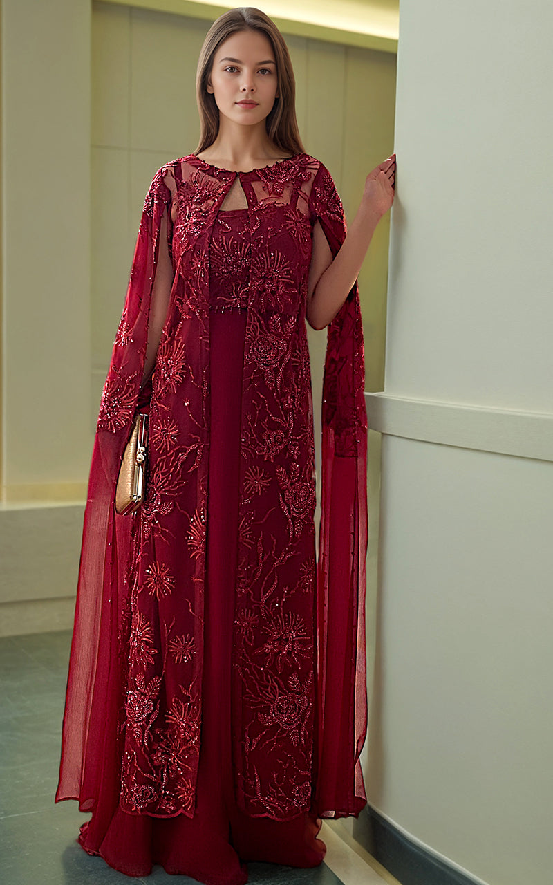 Threads and Motifs | Formal Dresses 25 | Embroidered Jacket With Tube And Skirt - Official Threads and Motifs stockist in UK - Sakeena London