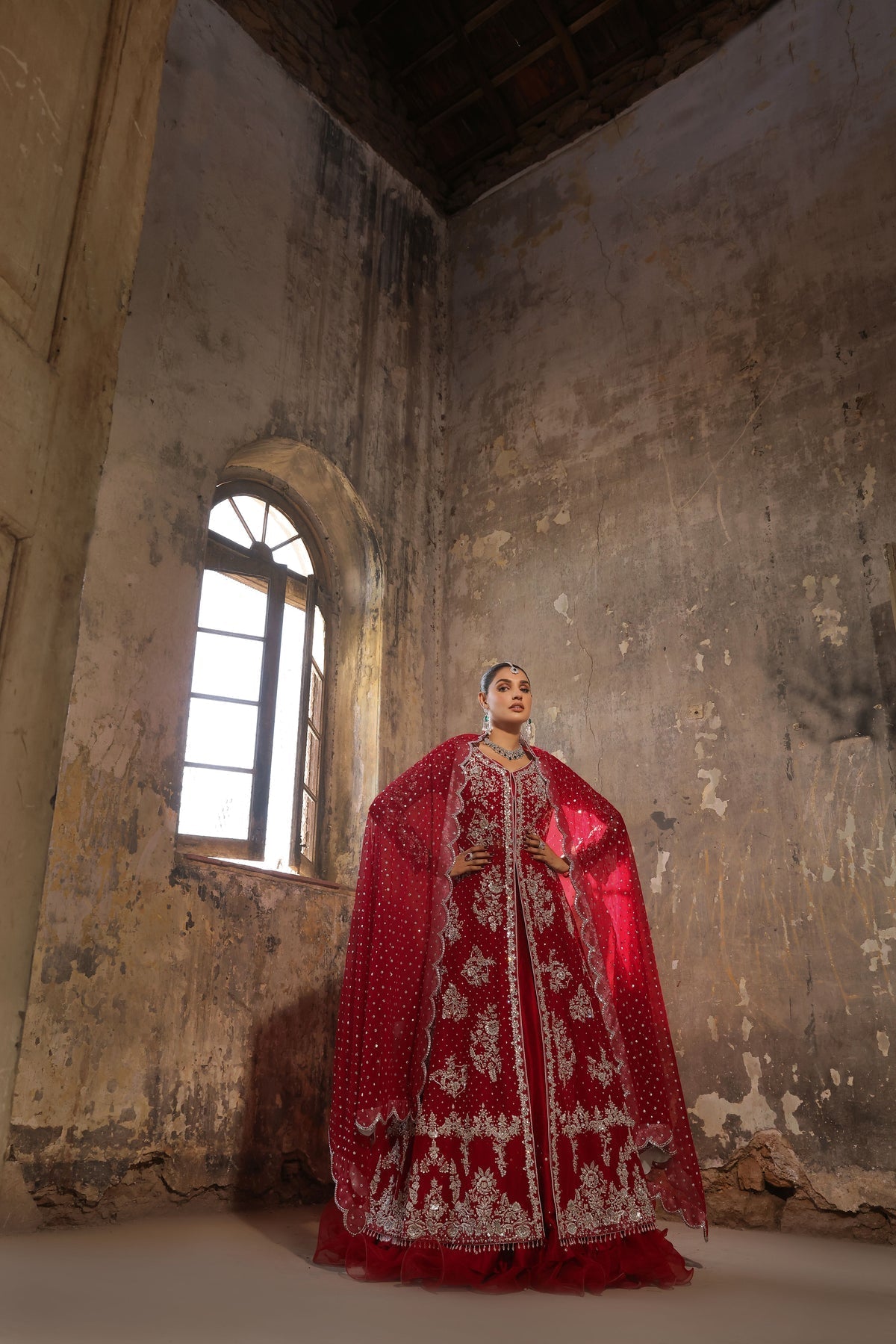 Wahaj M Khan | Banno Wedding Formals | Bano Classic Lal Jora - Official Wahaj M Khan stockist in UK - Sakeena London