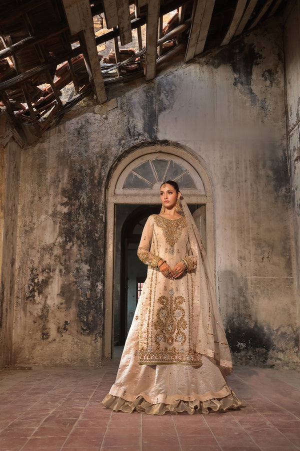 Wahaj M Khan | Banno Wedding Formals | Ivory Bano Qazmi - Official Wahaj M Khan stockist in UK - Sakeena London