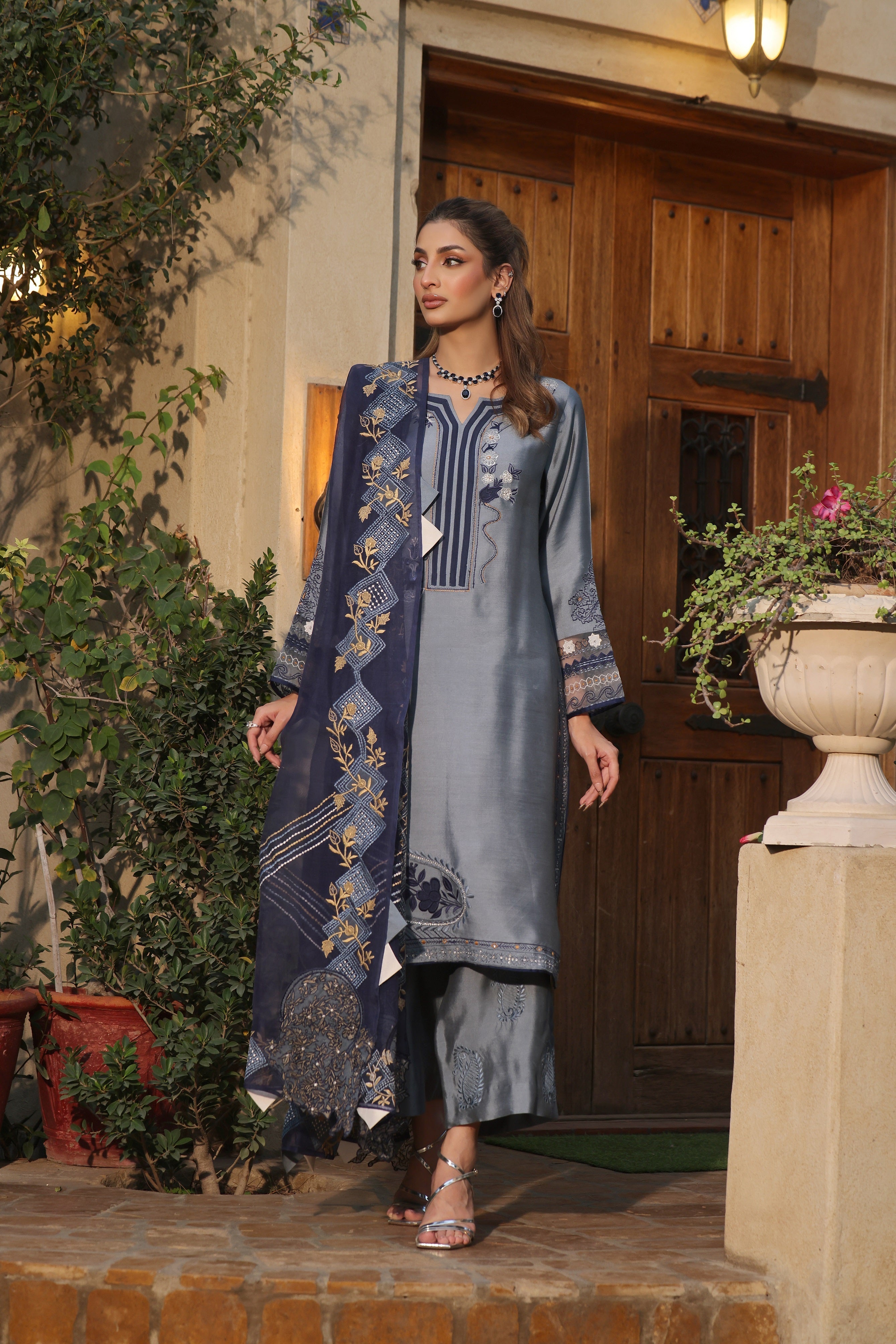 Mona Imran | Ezel Eid 25 | Tajdaar - Official Sakeena London stockist in UK - Sakeena London