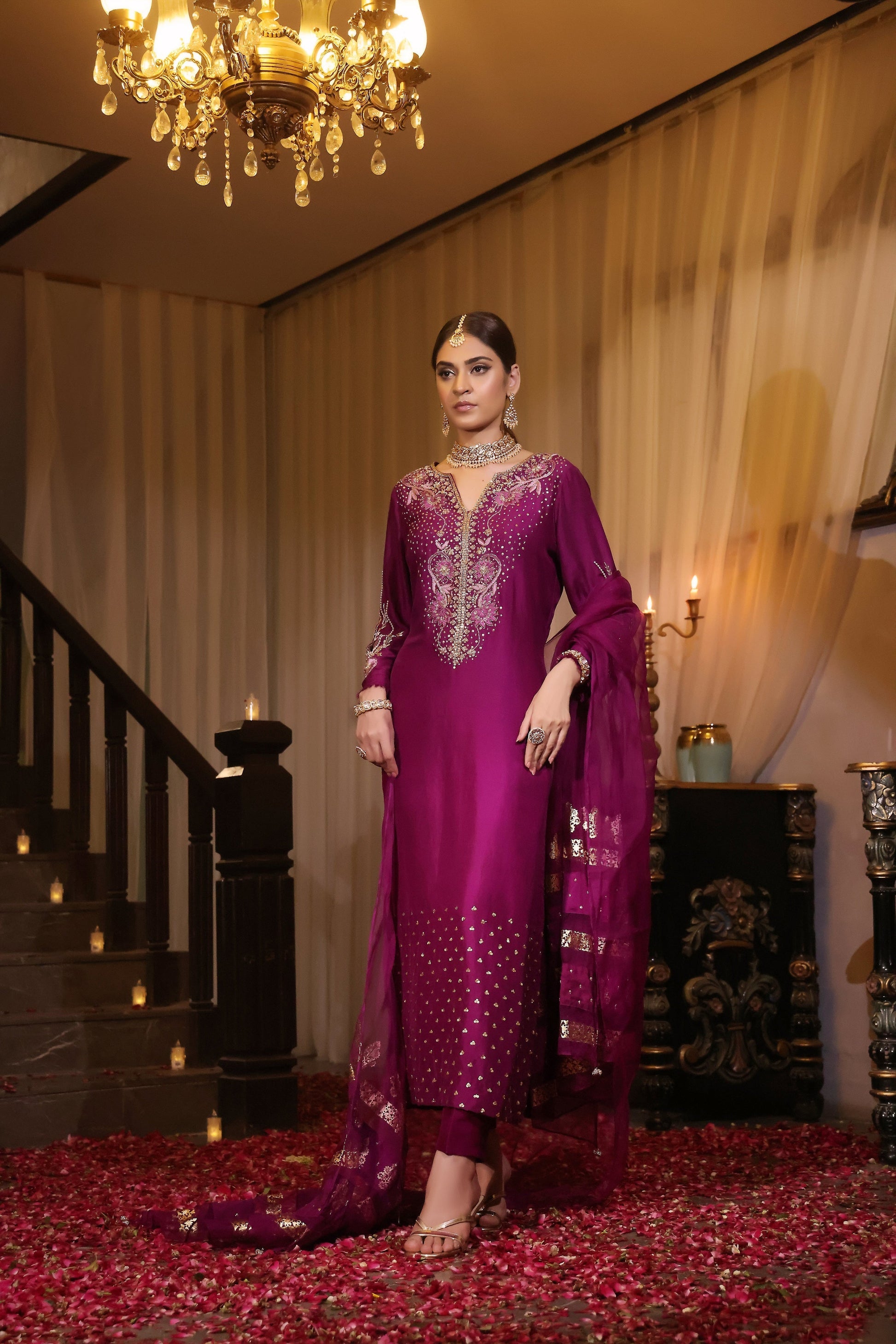 Mona Imran | Noor Formals | PALVASHA -1P - Official Mona Imran stockist in UK - Sakeena London