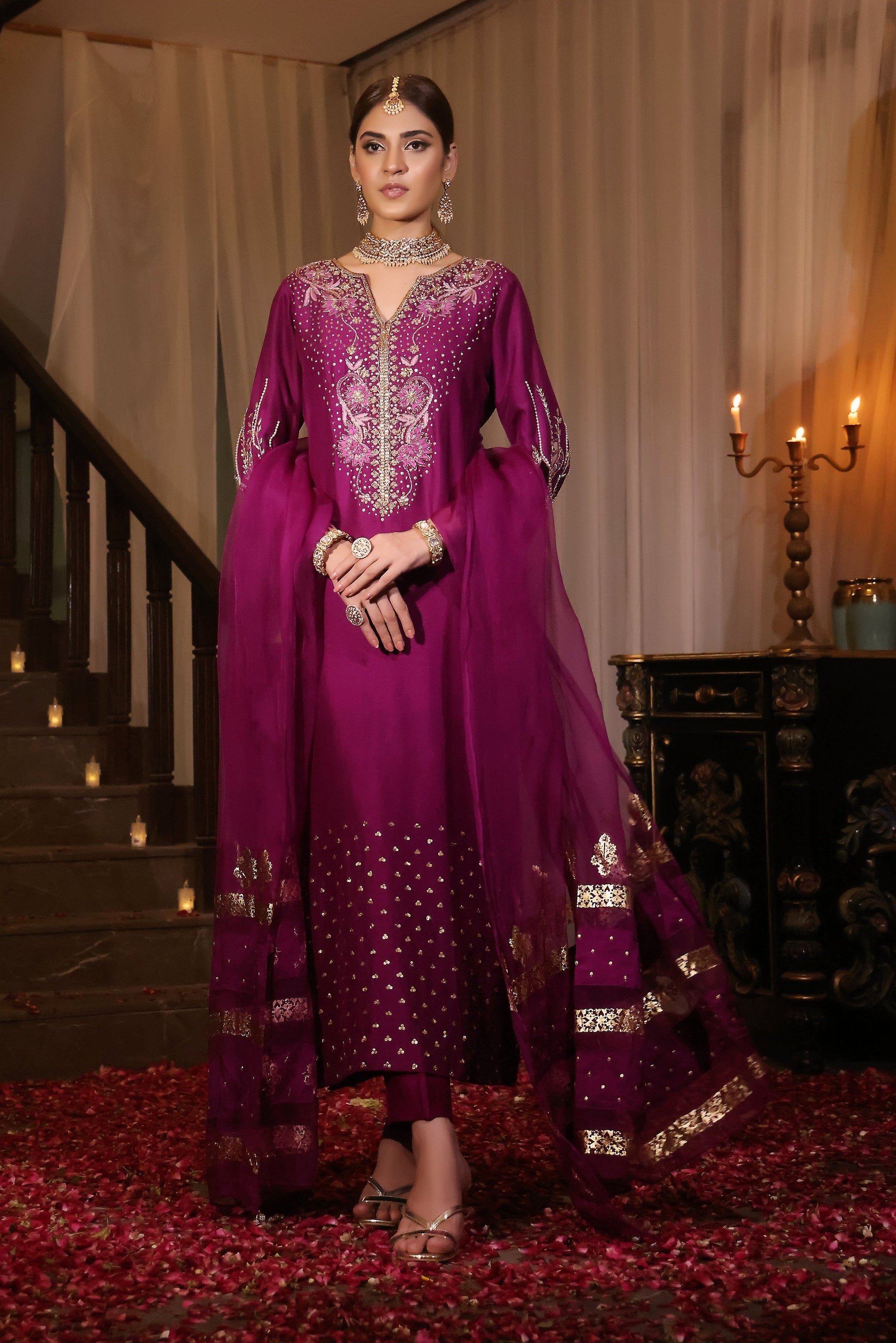 Mona Imran | Noor Formals | PALVASHA -1P - Official Mona Imran stockist in UK - Sakeena London