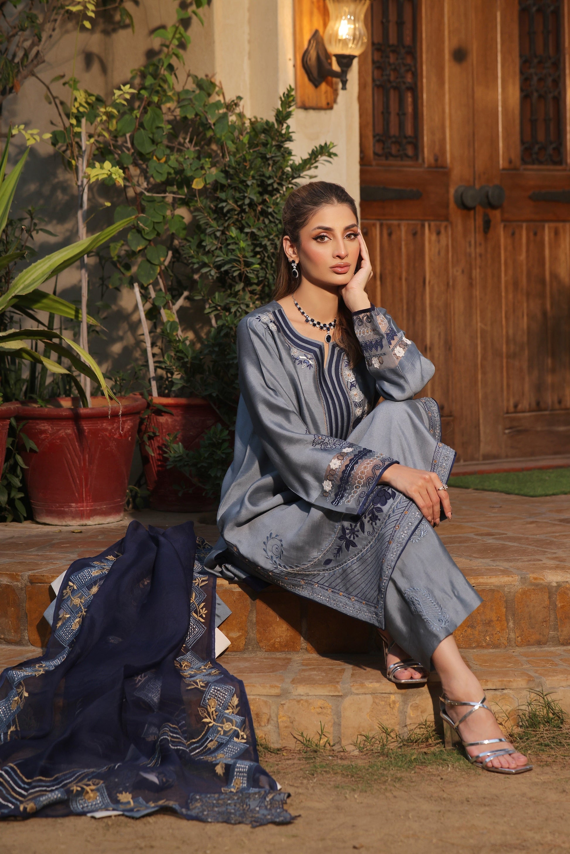 Mona Imran | Ezel Eid 25 | Tajdaar - Official Sakeena London stockist in UK - Sakeena London