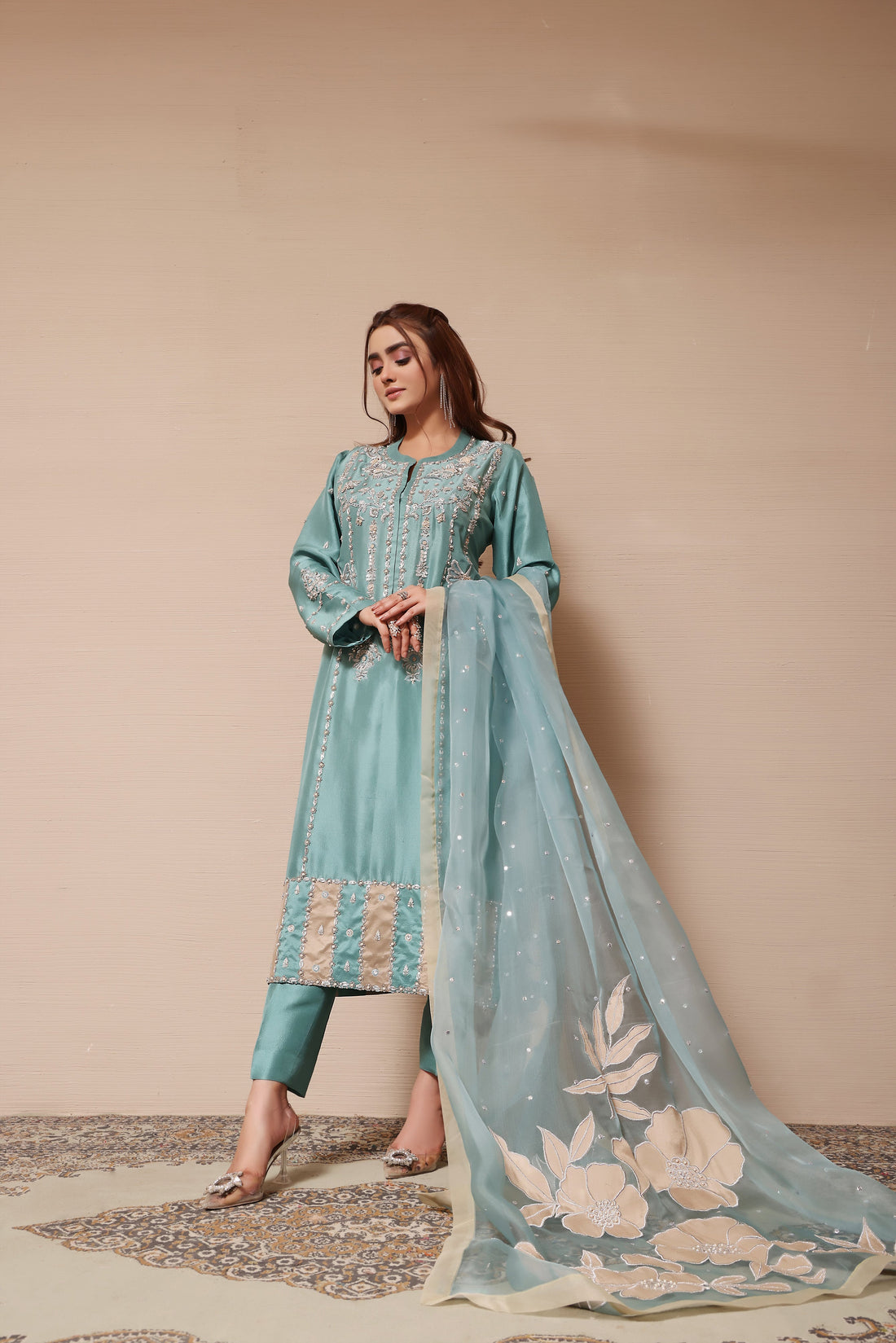 Mona Imran | Melange Formals | DE LUXE- 02 - Official Mona Imran stockist in UK - Sakeena London