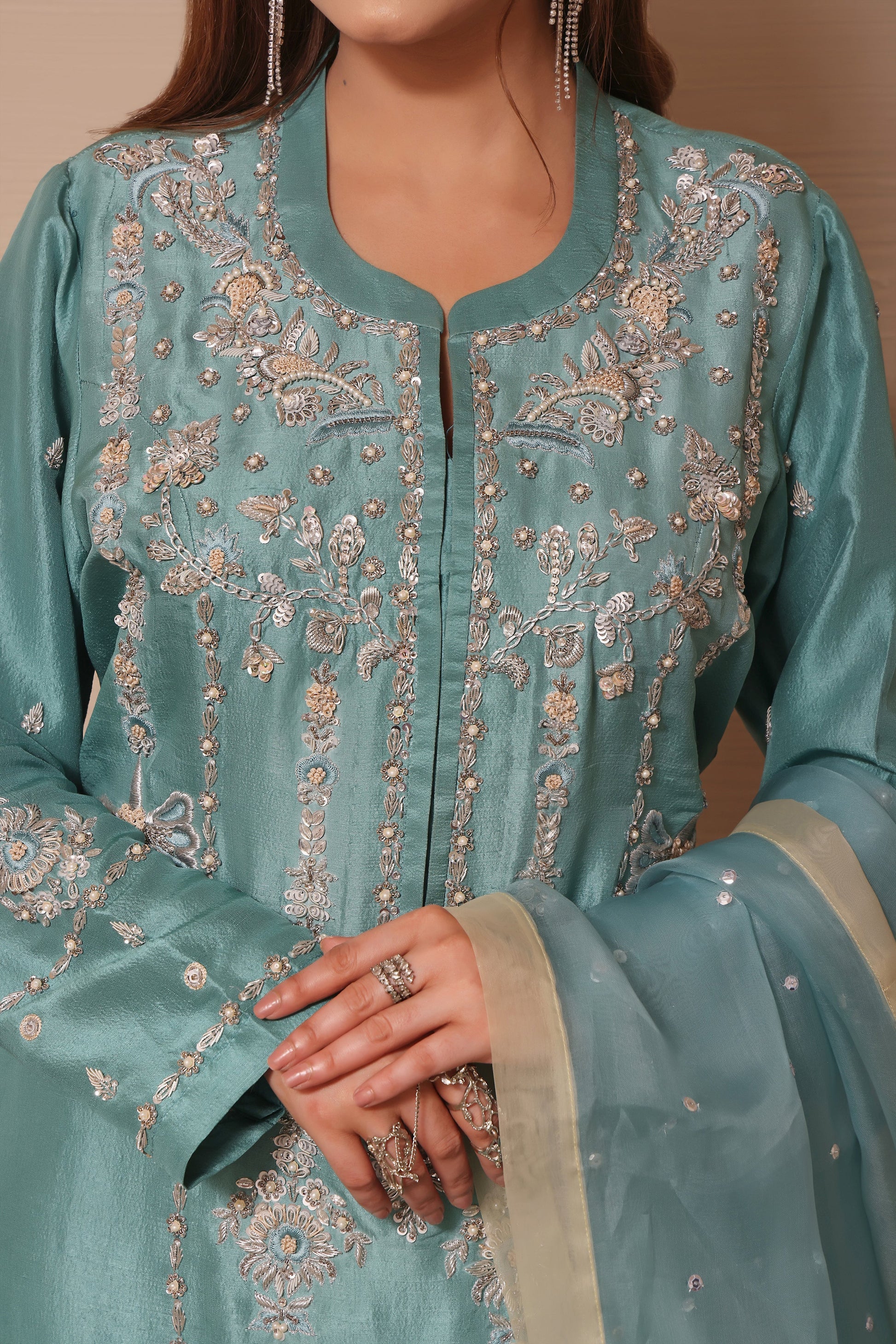 Mona Imran | Melange Formals | DE LUXE- 02 - Official Mona Imran stockist in UK - Sakeena London