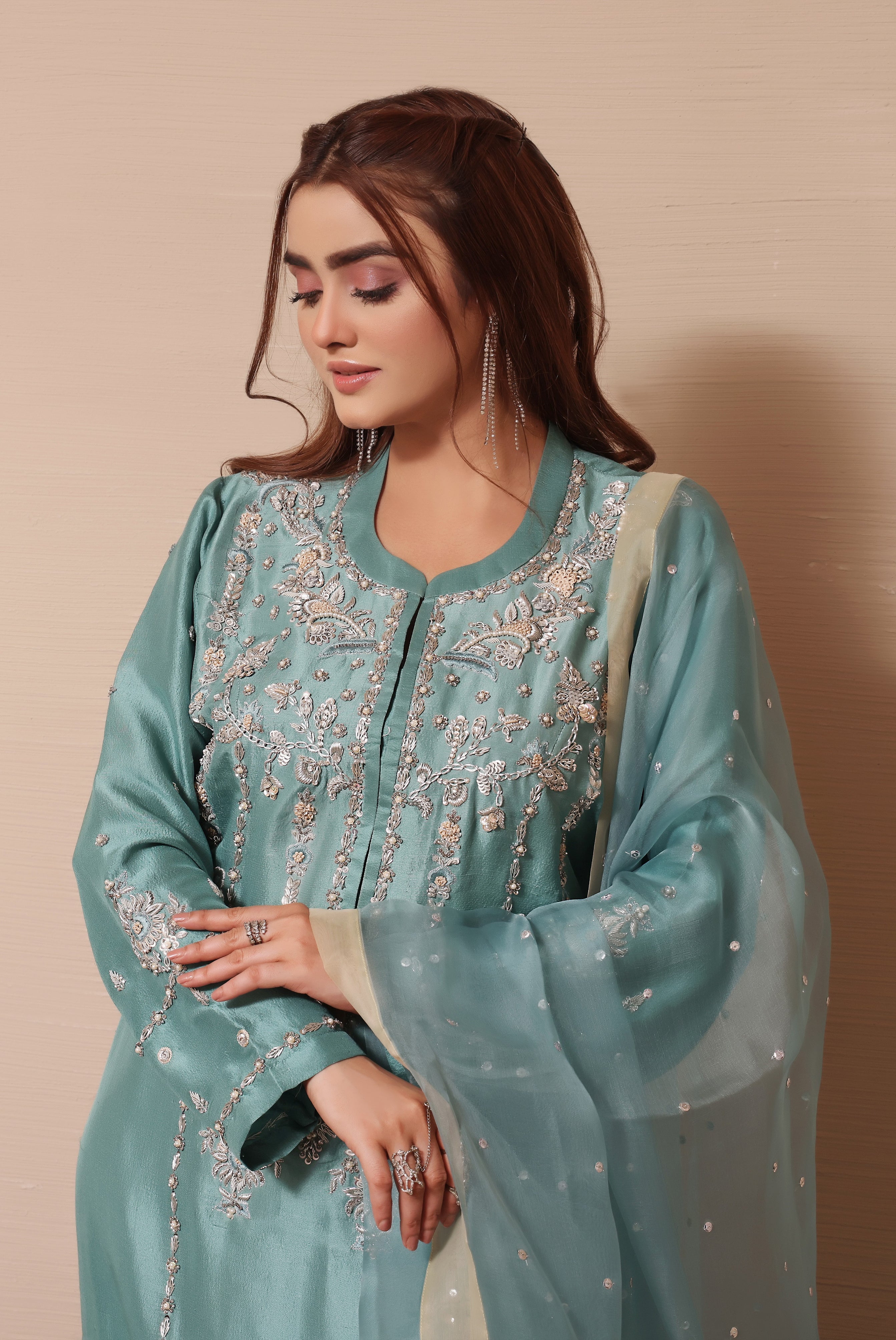 Mona Imran | Melange Formals | DE LUXE- 02 - Official Mona Imran stockist in UK - Sakeena London