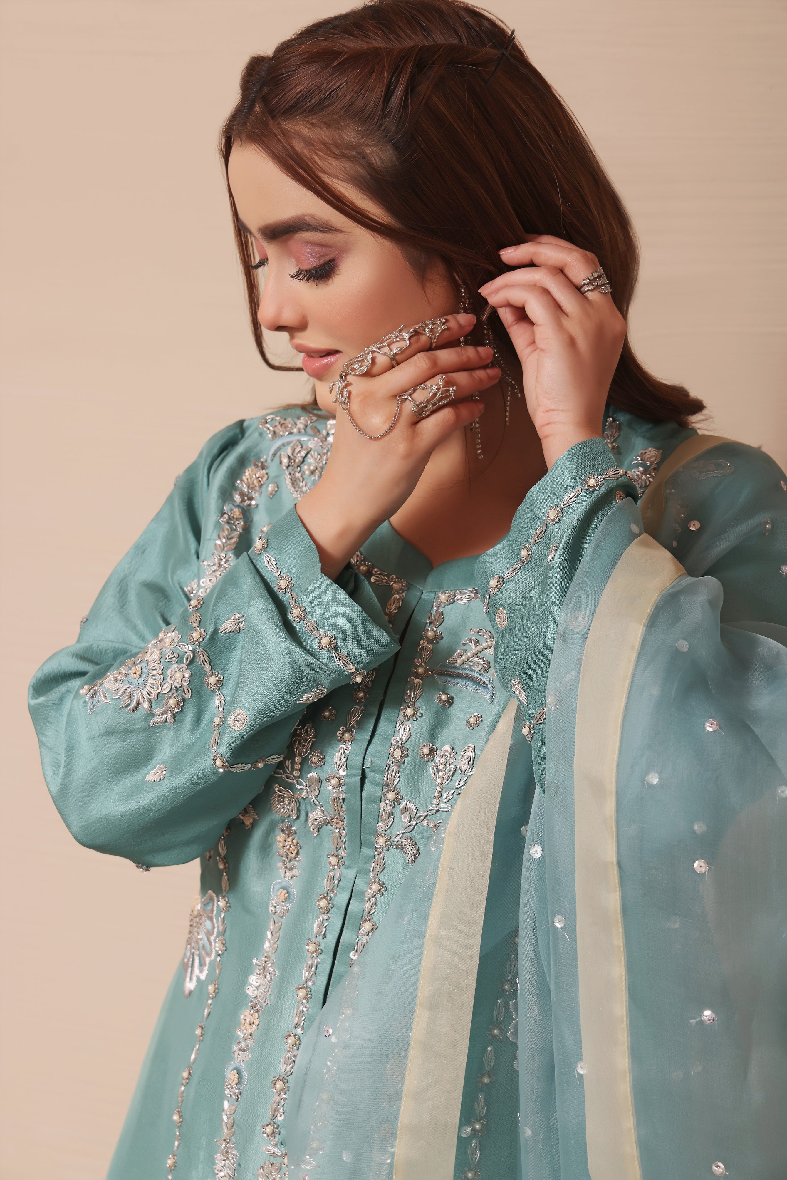 Mona Imran | Melange Formals | DE LUXE- 02 - Official Mona Imran stockist in UK - Sakeena London
