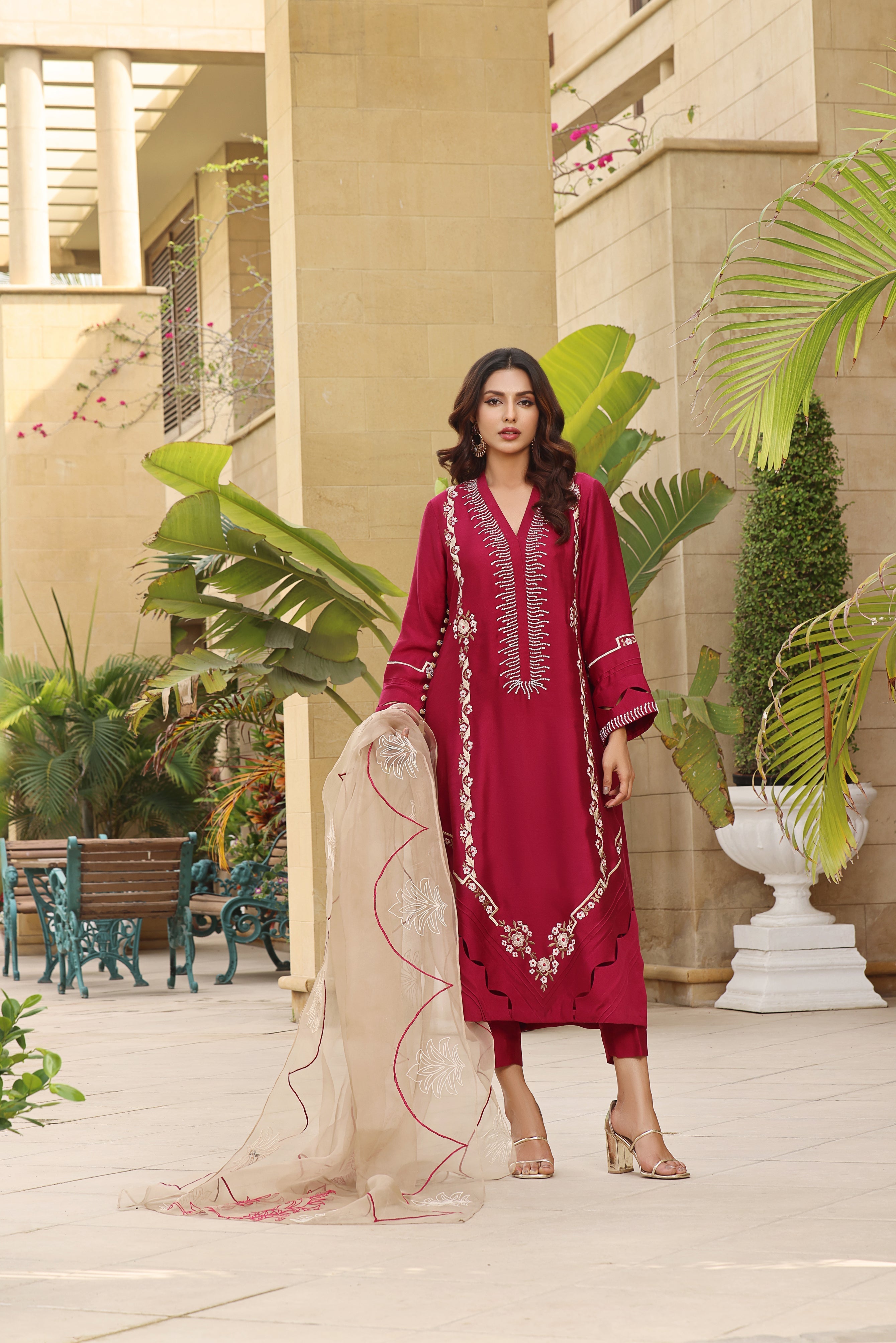 Mona Imran | Hot Sellers Formals | CRIMSON - Official Mona Imran stockist in UK - Sakeena London