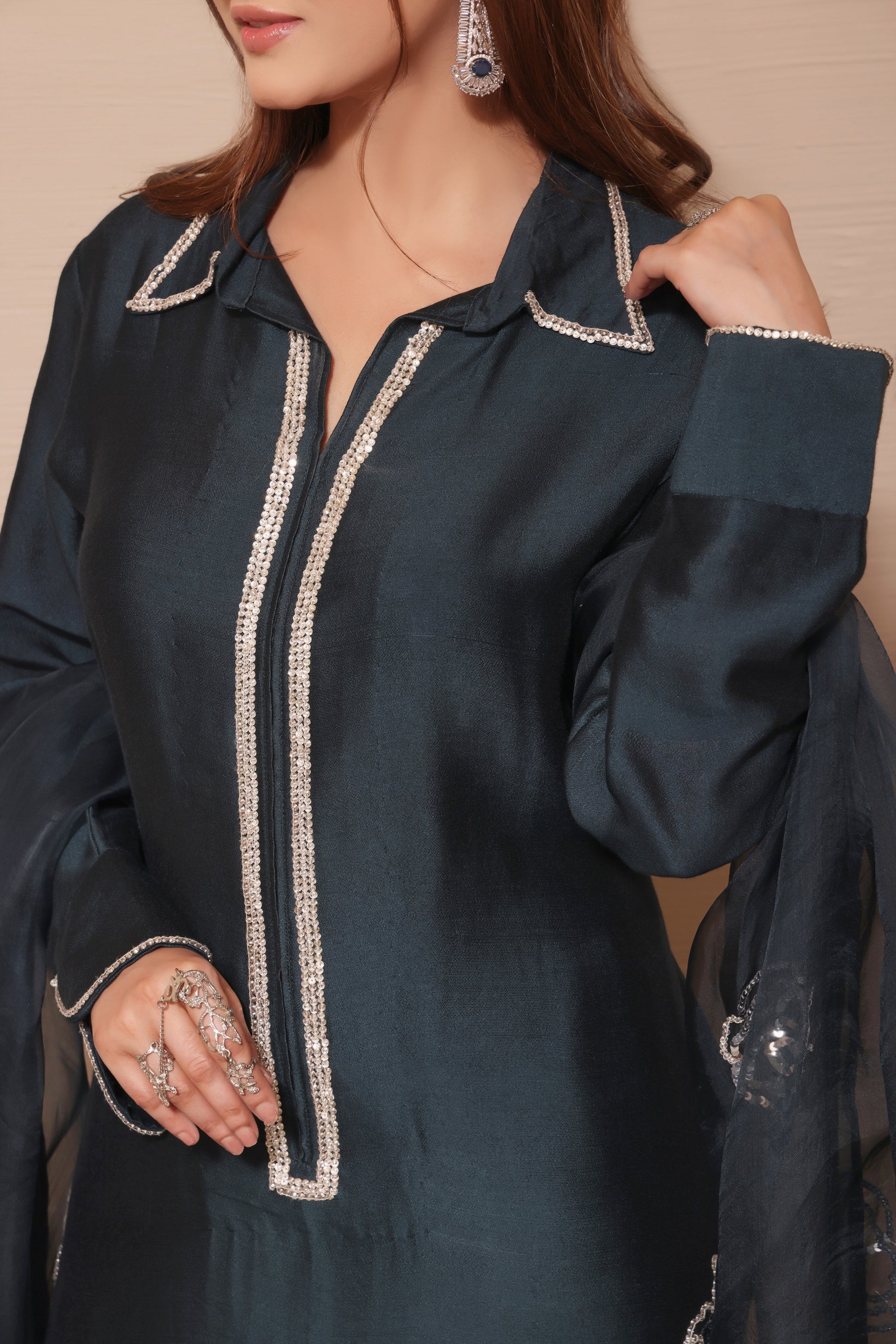 Mona Imran | Melange Formals | DE LUXE - 01 - Official Mona Imran stockist in UK - Sakeena London