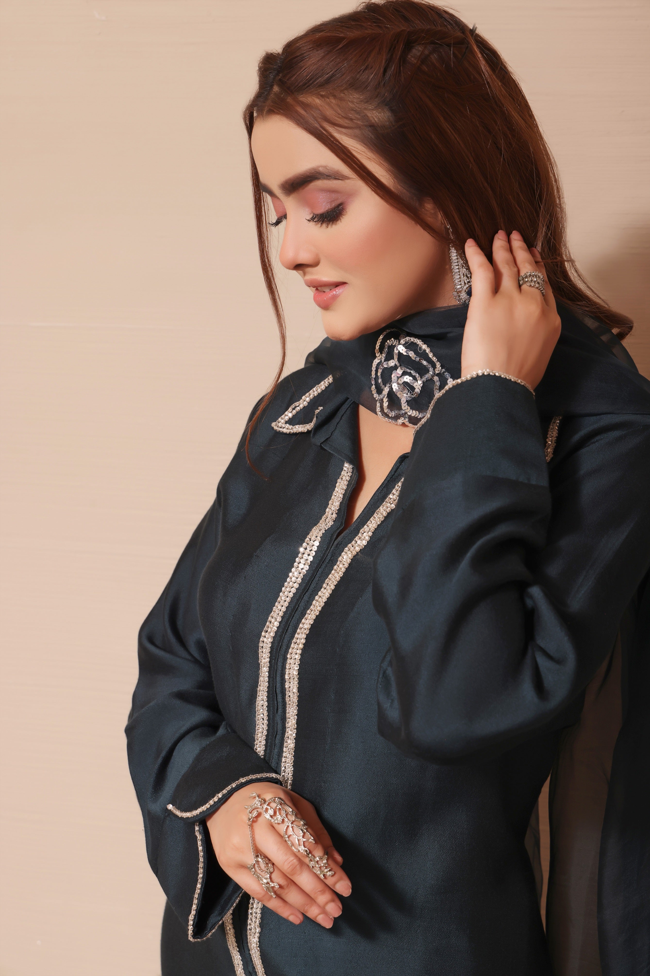 Mona Imran | Melange Formals | DE LUXE - 01 - Official Mona Imran stockist in UK - Sakeena London