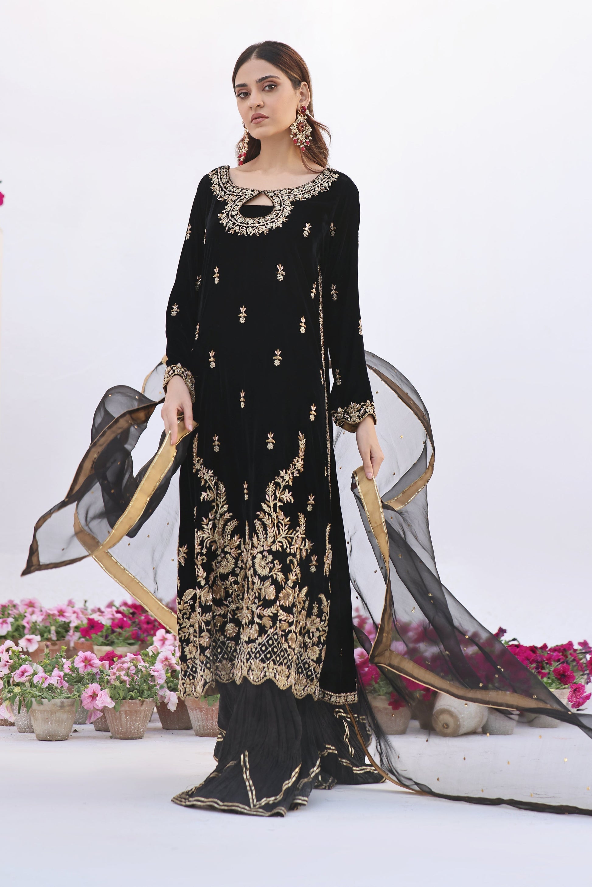 Mona Imran | Riona Velvet Affair | KOH-E-KALAAN - Official Mona Imran stockist in UK - Sakeena London