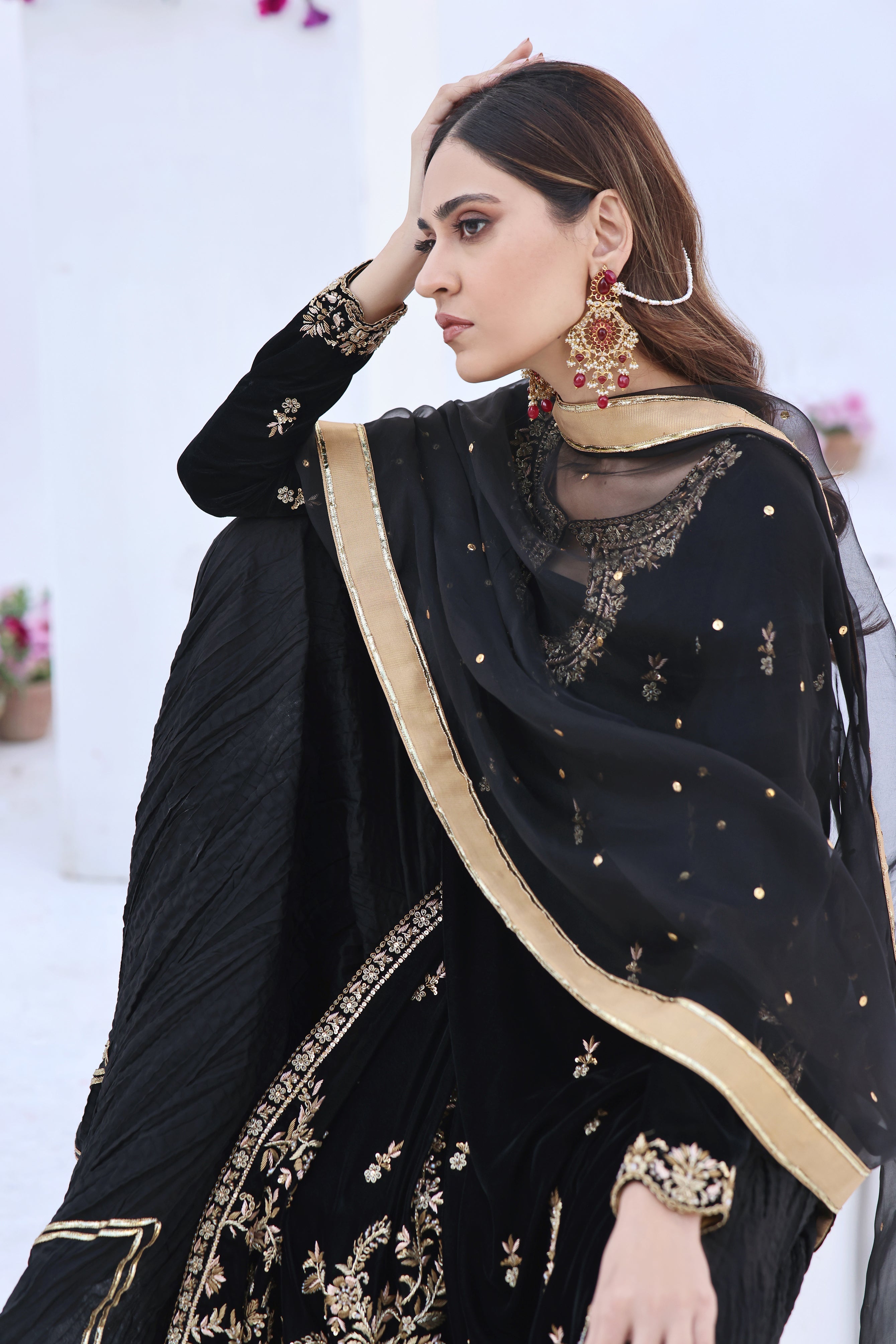 Mona Imran | Riona Velvet Affair | KOH-E-KALAAN - Official Mona Imran stockist in UK - Sakeena London