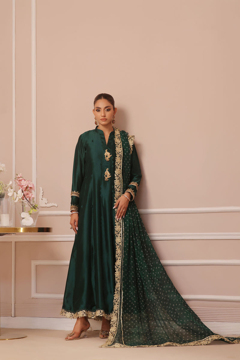 Wahaj M Khan | Banno Formals | JADE CLASSIC BANO2 KALIDAR - Official Wahaj M Khan stockist in UK - Sakeena London