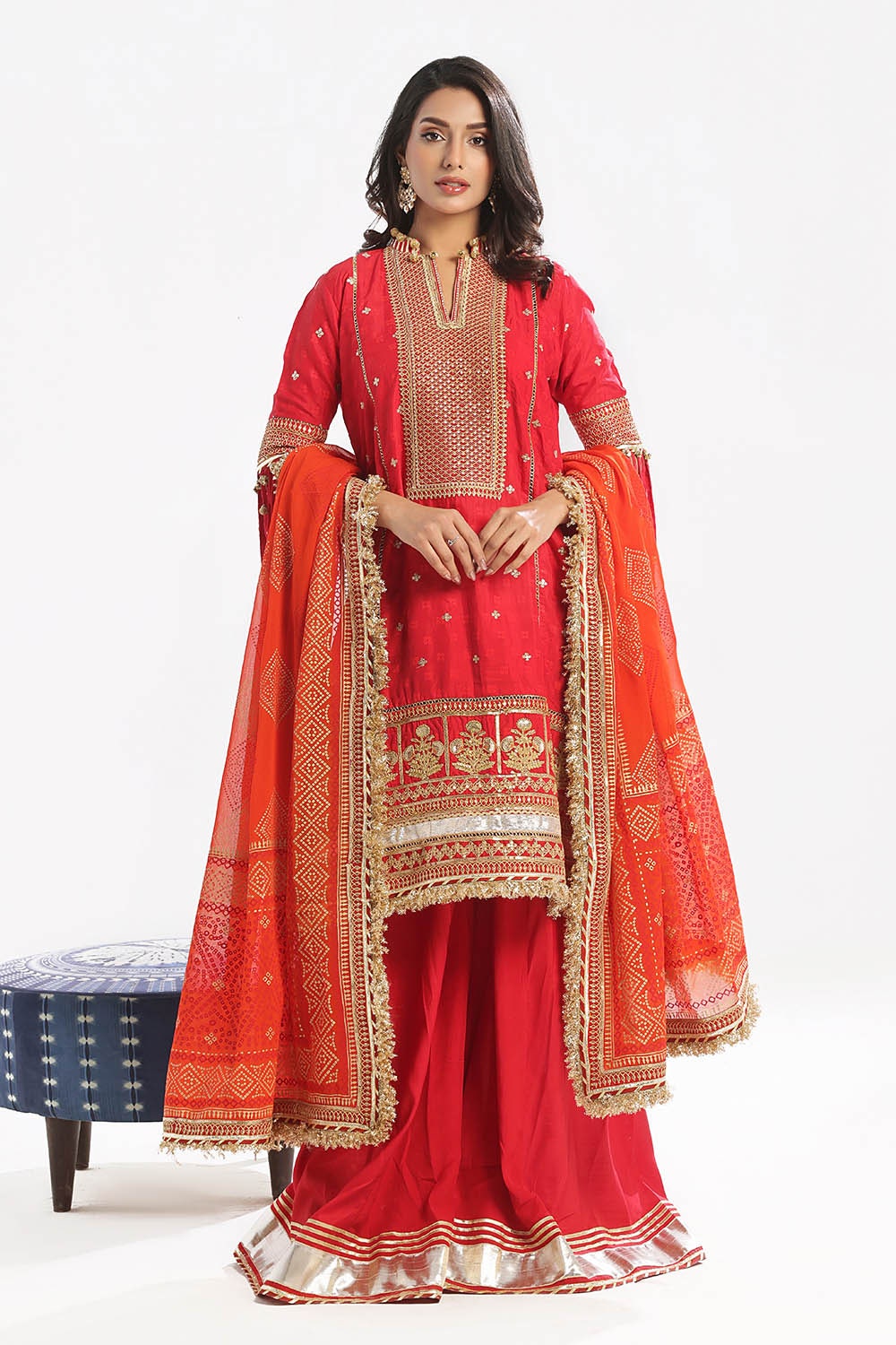Gul Ahmed | Chunri Lawn 25 | BM-52019 - Official Gul Ahmed stockist in UK - Sakeena London