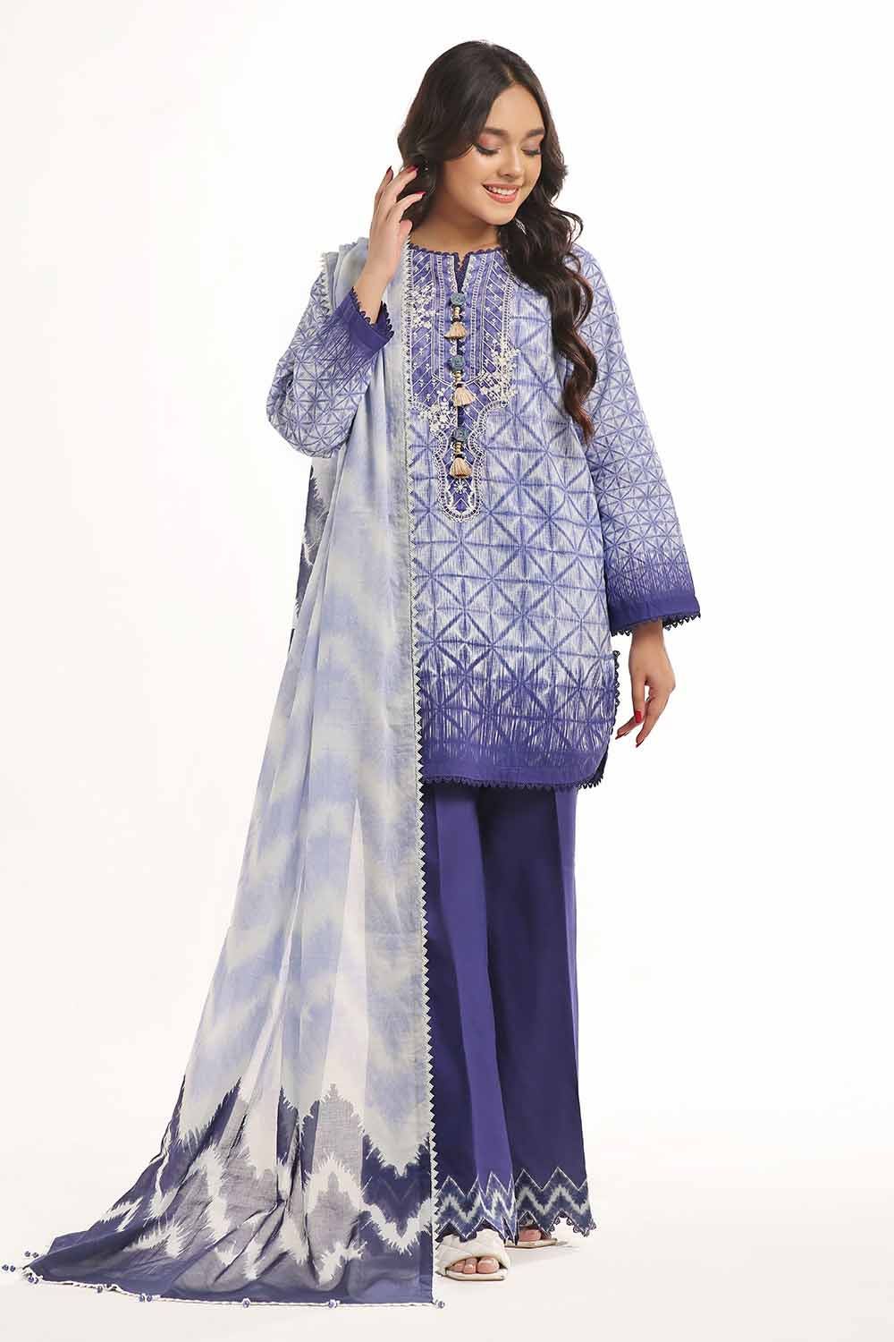 Gul Ahmed | MalMal Collection 24 | ML-42010 - Official Gul Ahmed stockist in UK - Sakeena London
