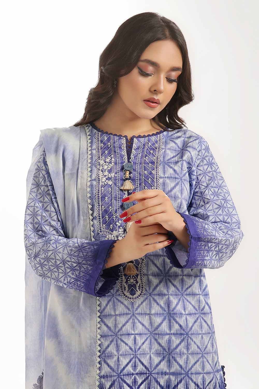 Gul Ahmed | MalMal Collection 24 | ML-42010 - Official Gul Ahmed stockist in UK - Sakeena London