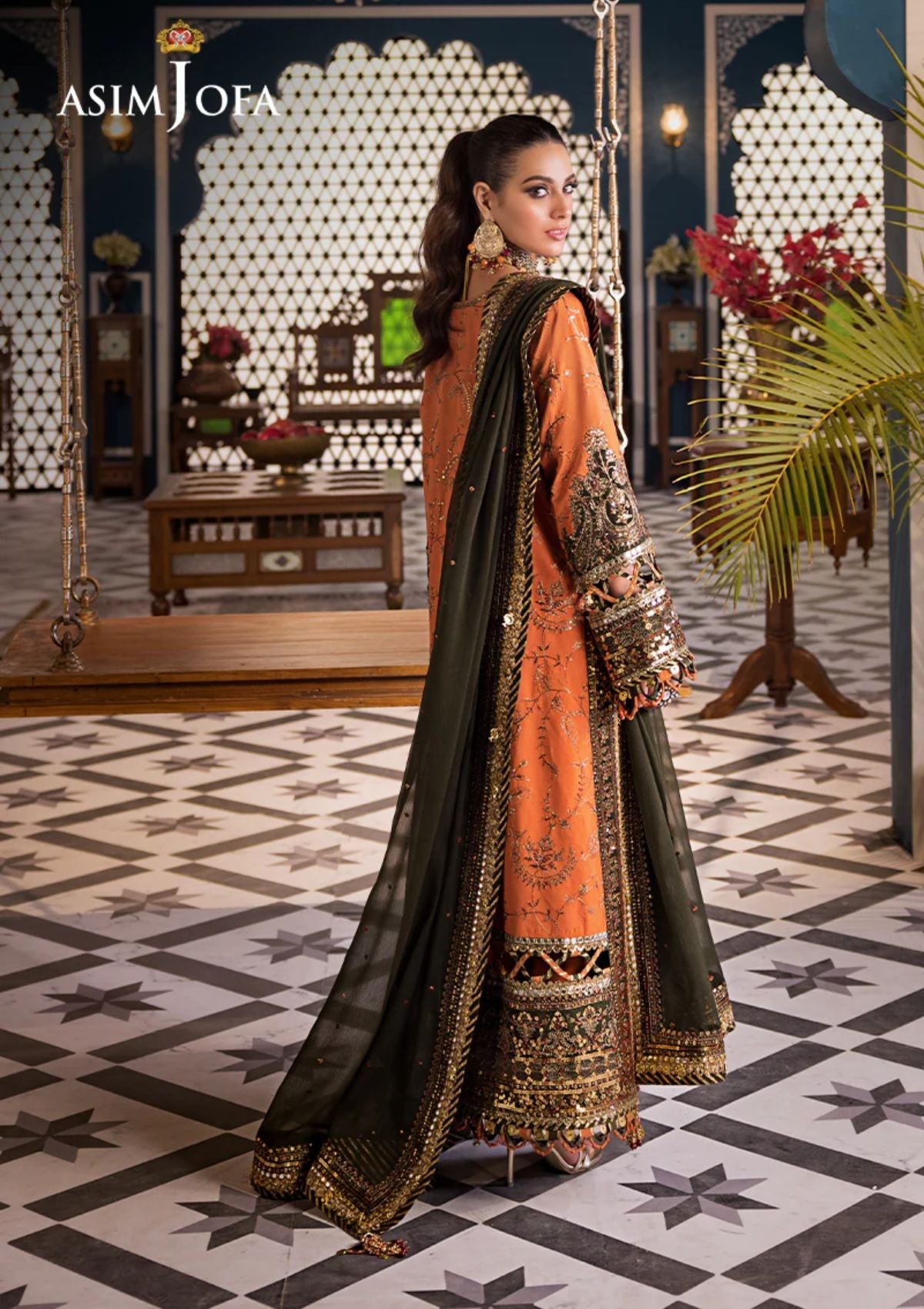 Lawn Collection - Asim Jofa - Fasana - e - Ishq - AFI24#24
