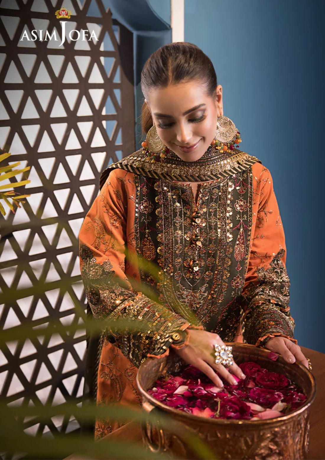 Lawn Collection - Asim Jofa - Fasana - e - Ishq - AFI24#24