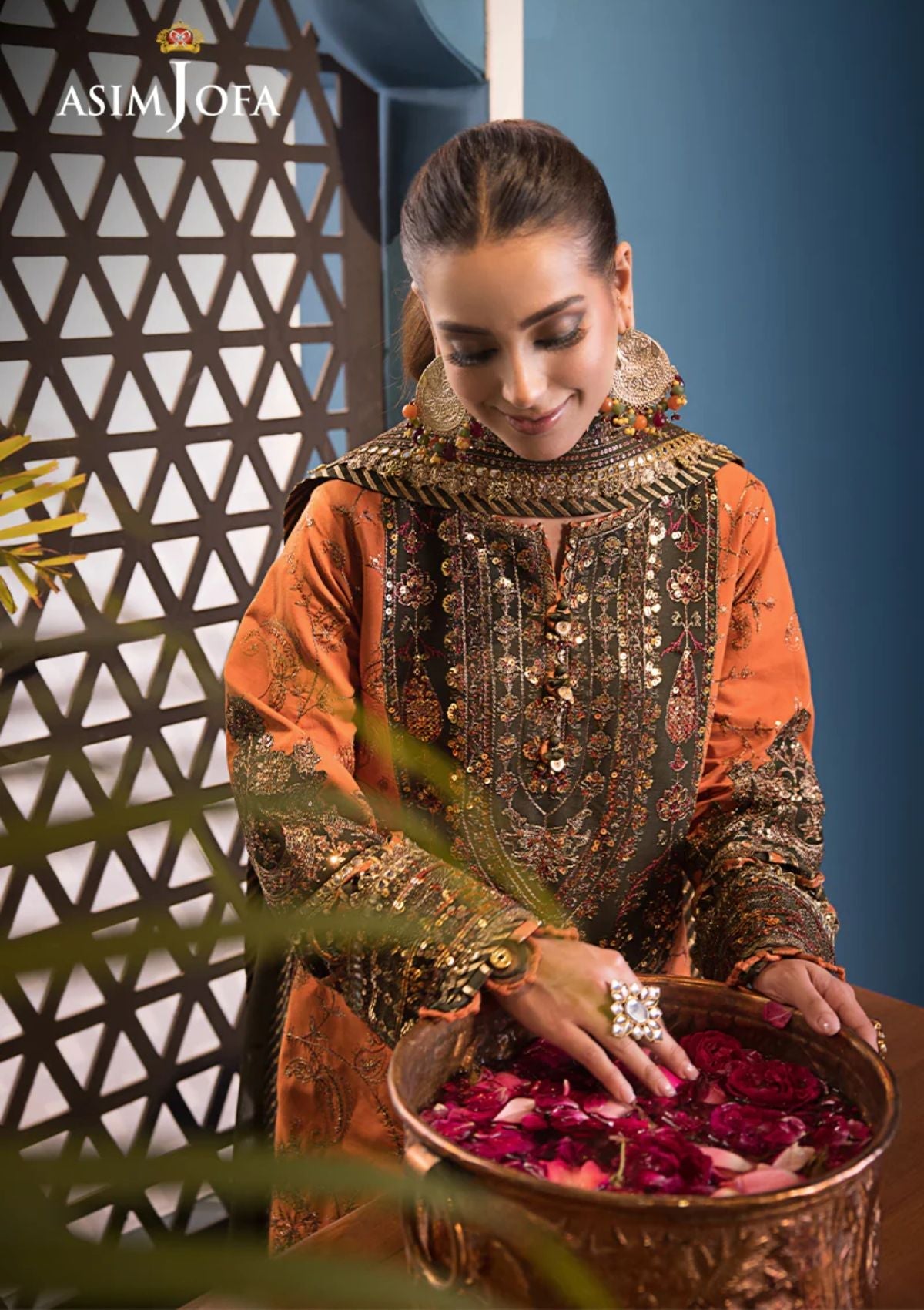 Lawn Collection - Asim Jofa - Fasana - e - Ishq - AFI24#24
