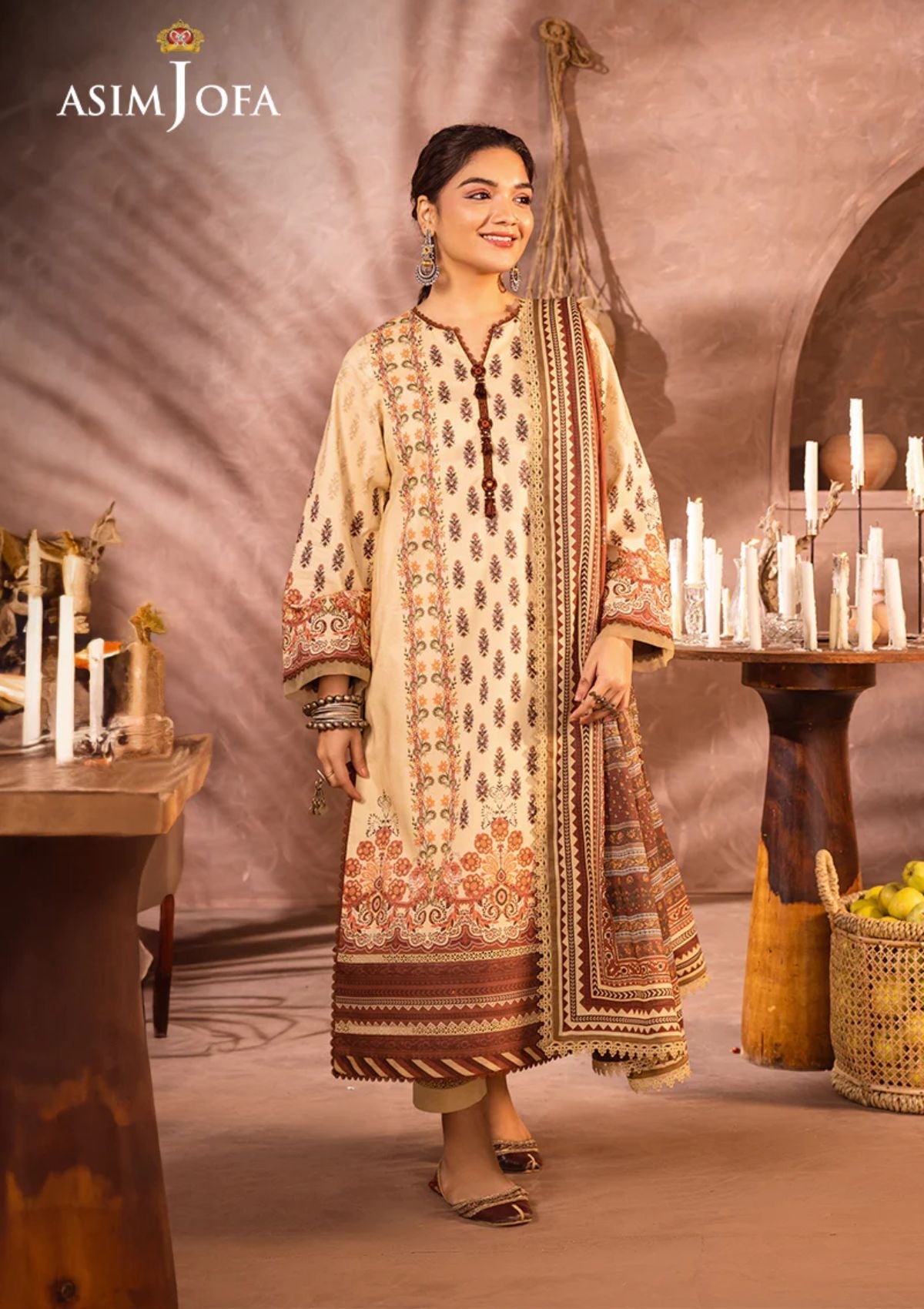 Lawn Collection - Asim Jofa - Prints - AJP24#04