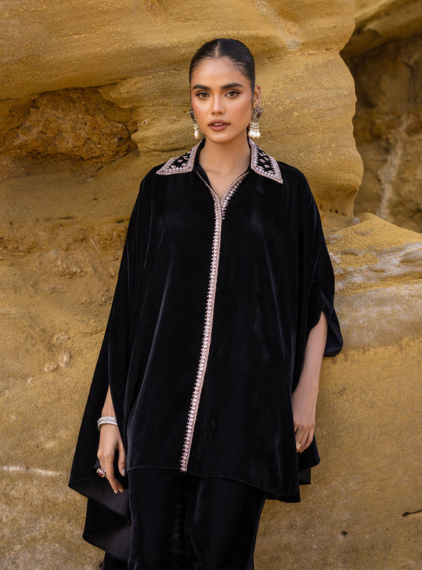 Zainab Chottani | The Kaftan Edit | Black Plum - Official Zainab Chottani stockist in UK - Sakeena London