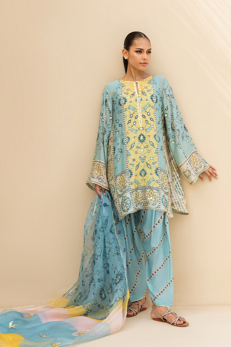 Sania Maskatiya | Mirra Luxury Pret 25 | Aiva (B) - Official Sania Maskatiya stockist in UK - Sakeena London