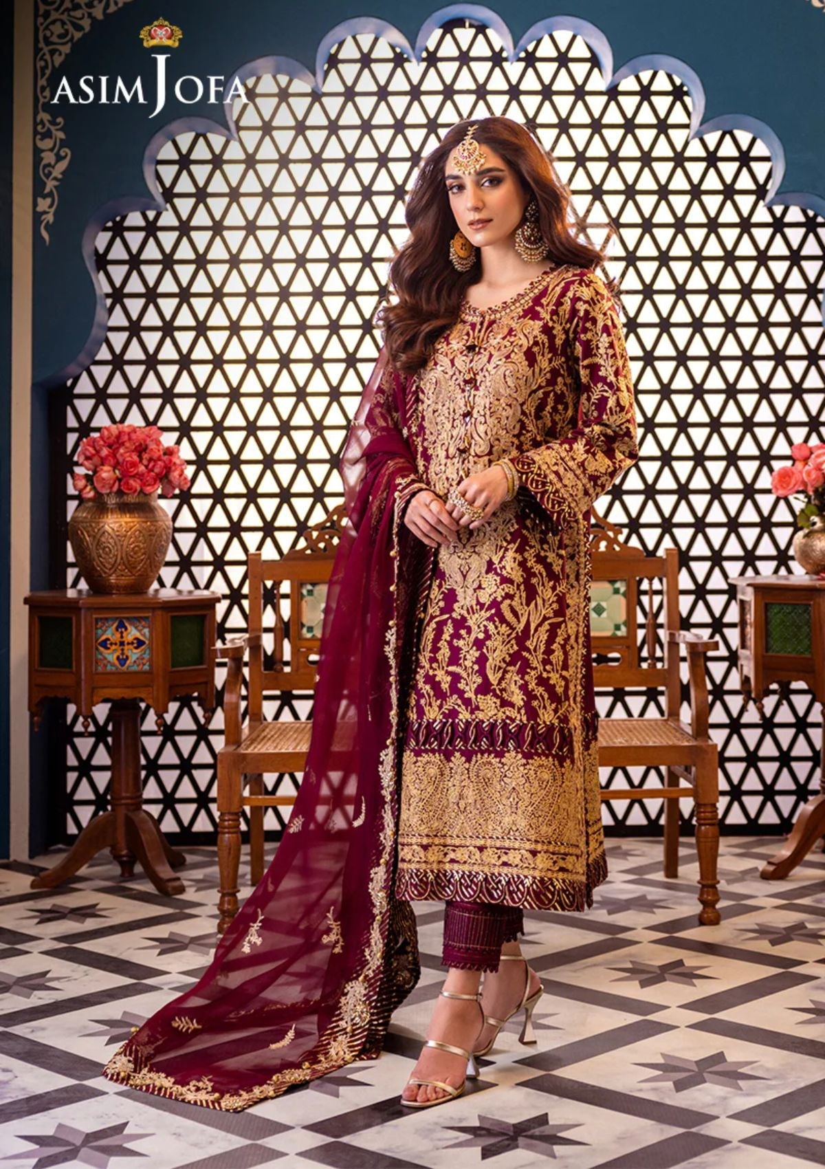 Lawn Collection - Asim Jofa - Fasana - e - Ishq - AFI24#03