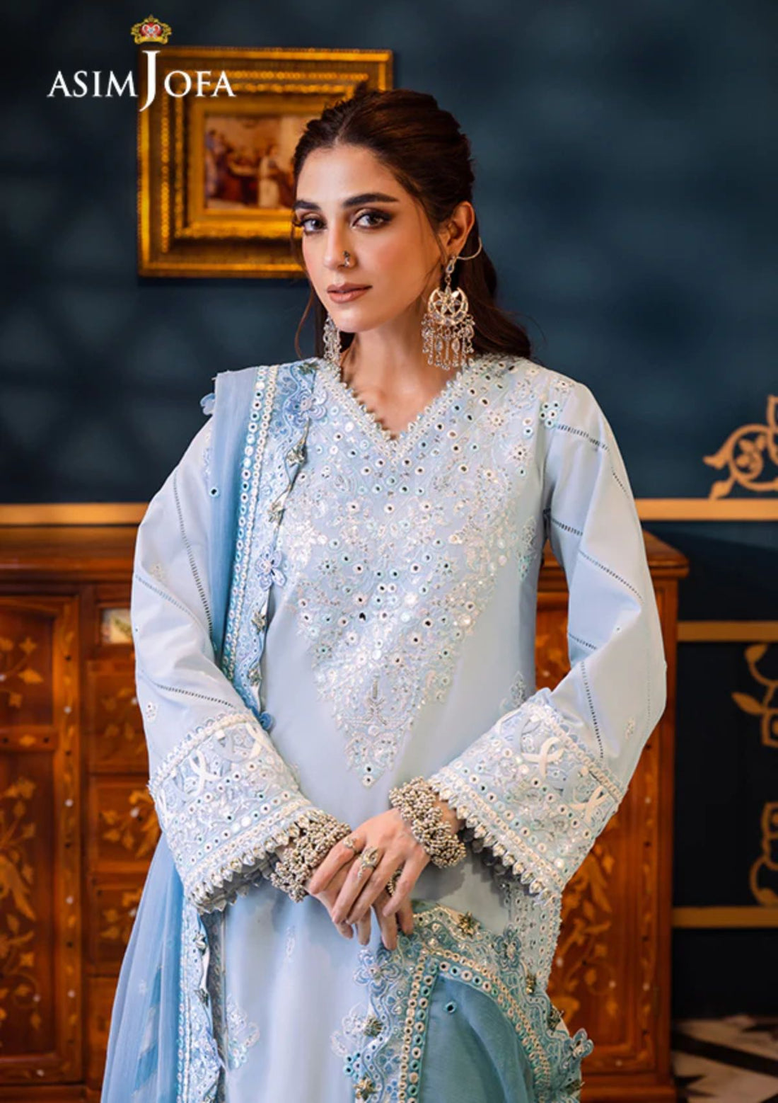 Lawn Collection - Asim Jofa - Fasana - e - Ishq - AFI24#12