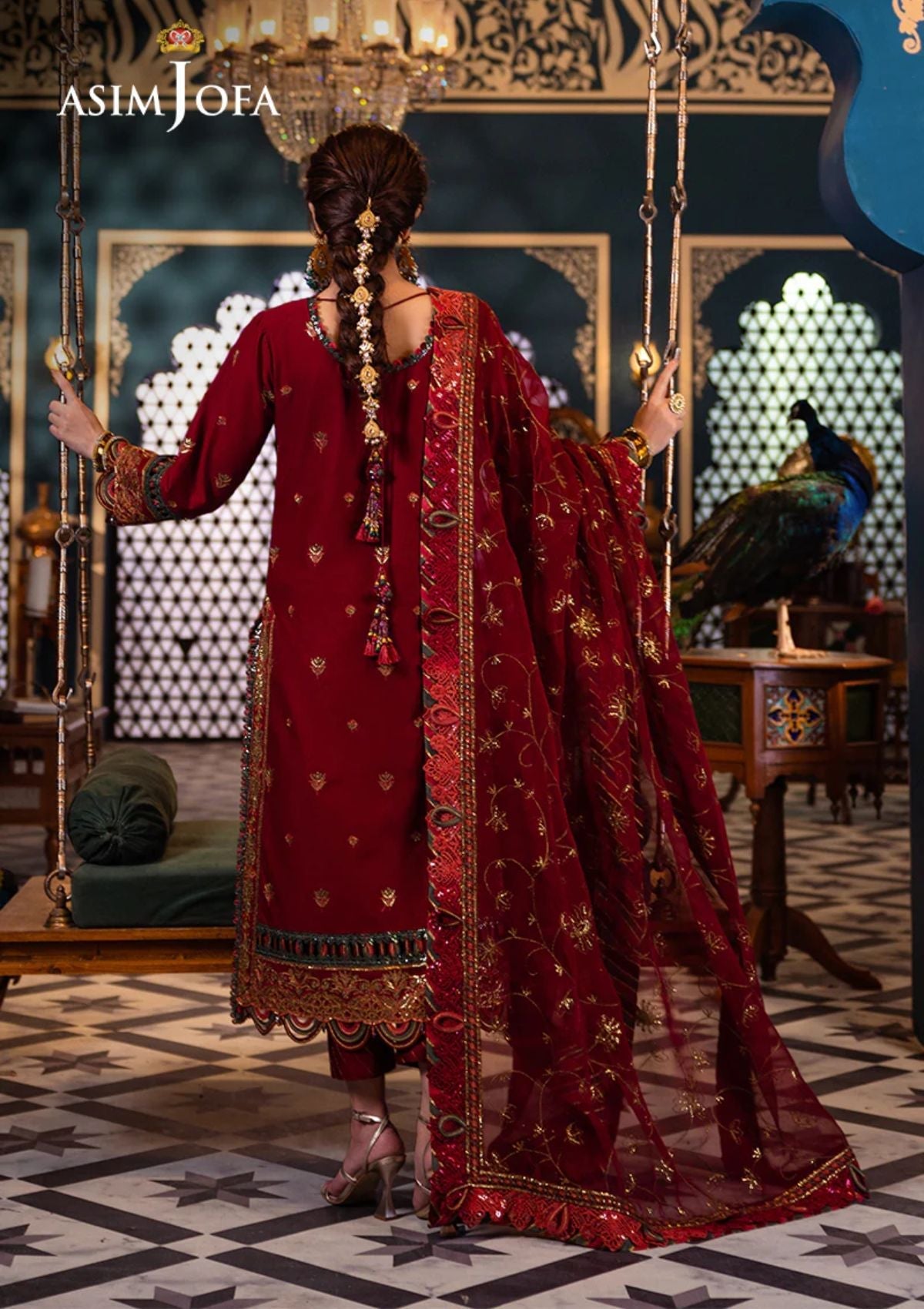Lawn Collection - Asim Jofa - Fasana - e - Ishq - AFI24#21