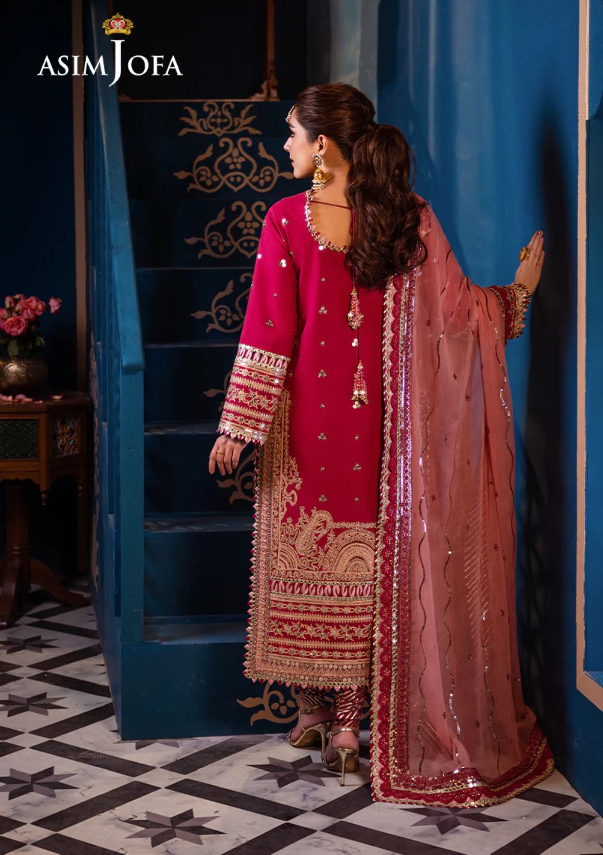Lawn Collection - Asim Jofa - Fasana - e - Ishq - AFI24#18